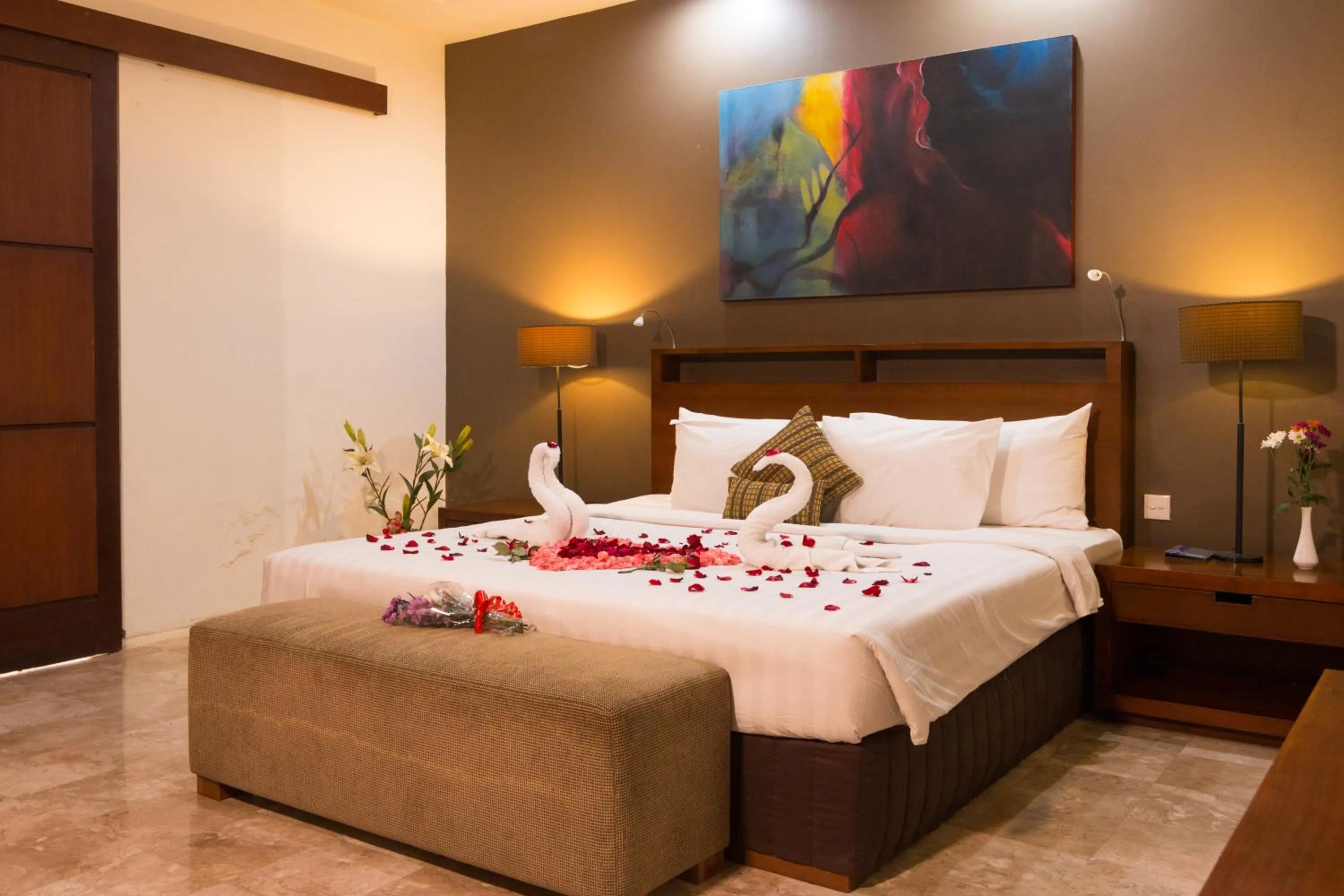 Bed in The Kawan Jimbaran