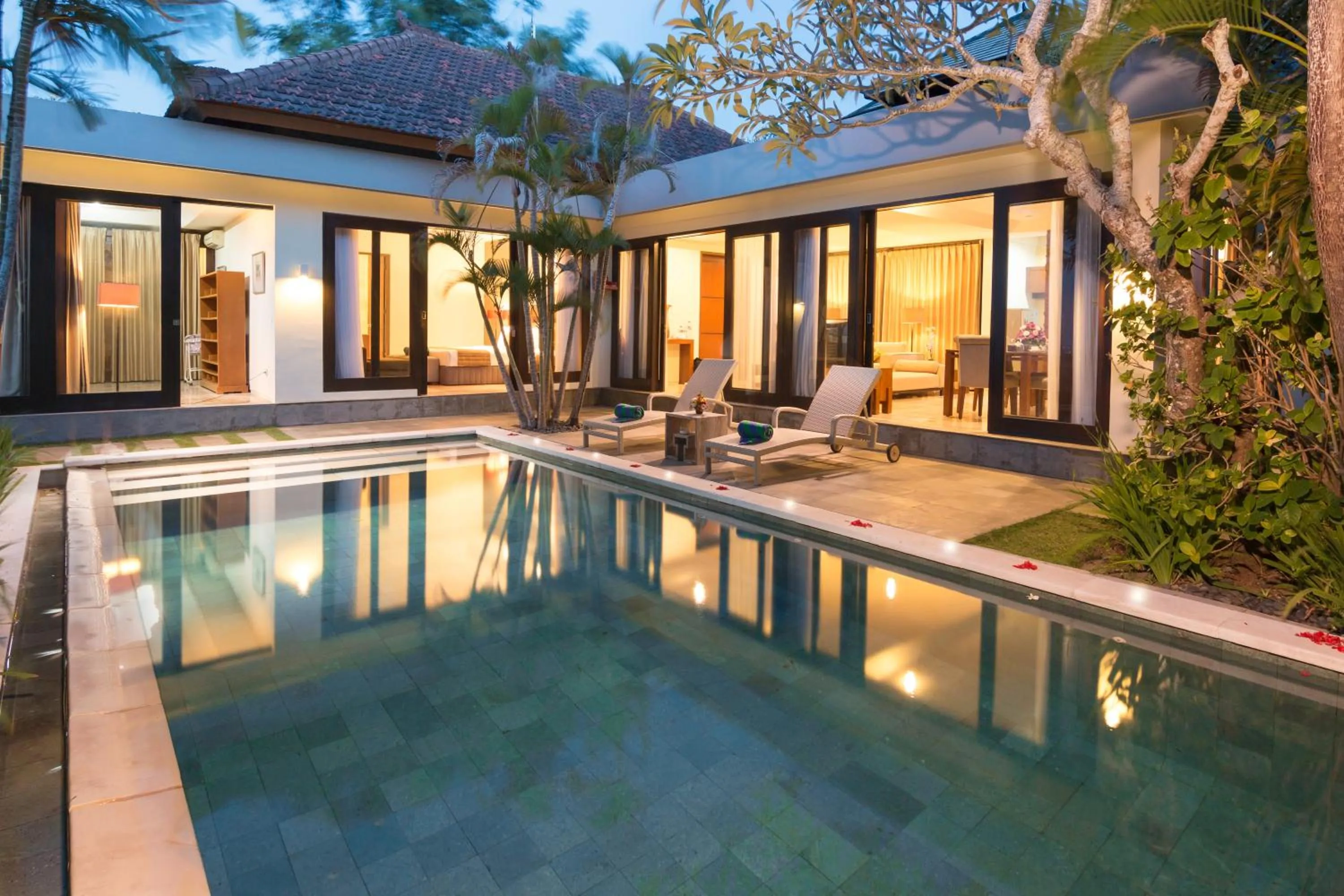 Garden view in The Kawan Jimbaran