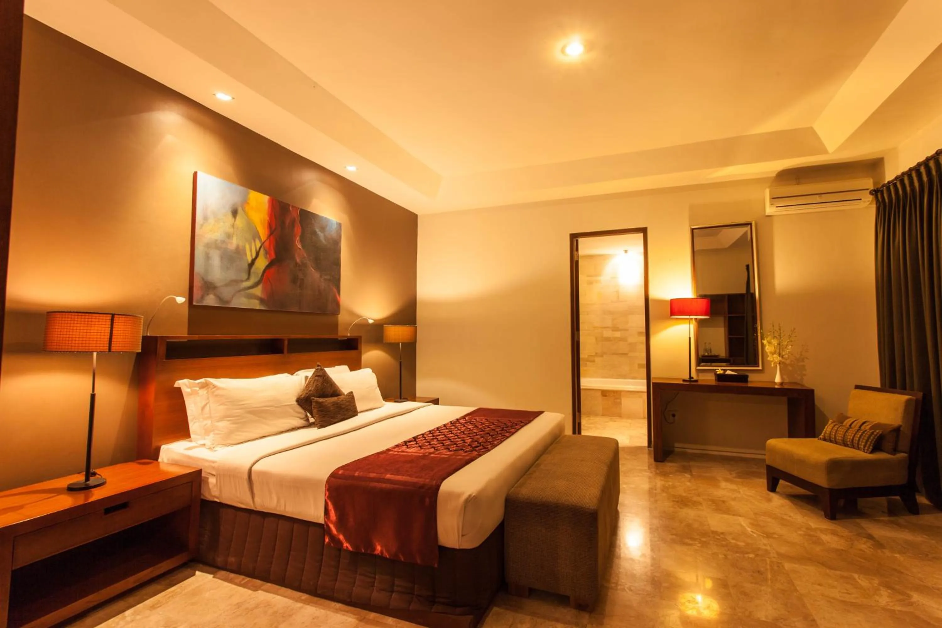 Bed in The Kawan Jimbaran