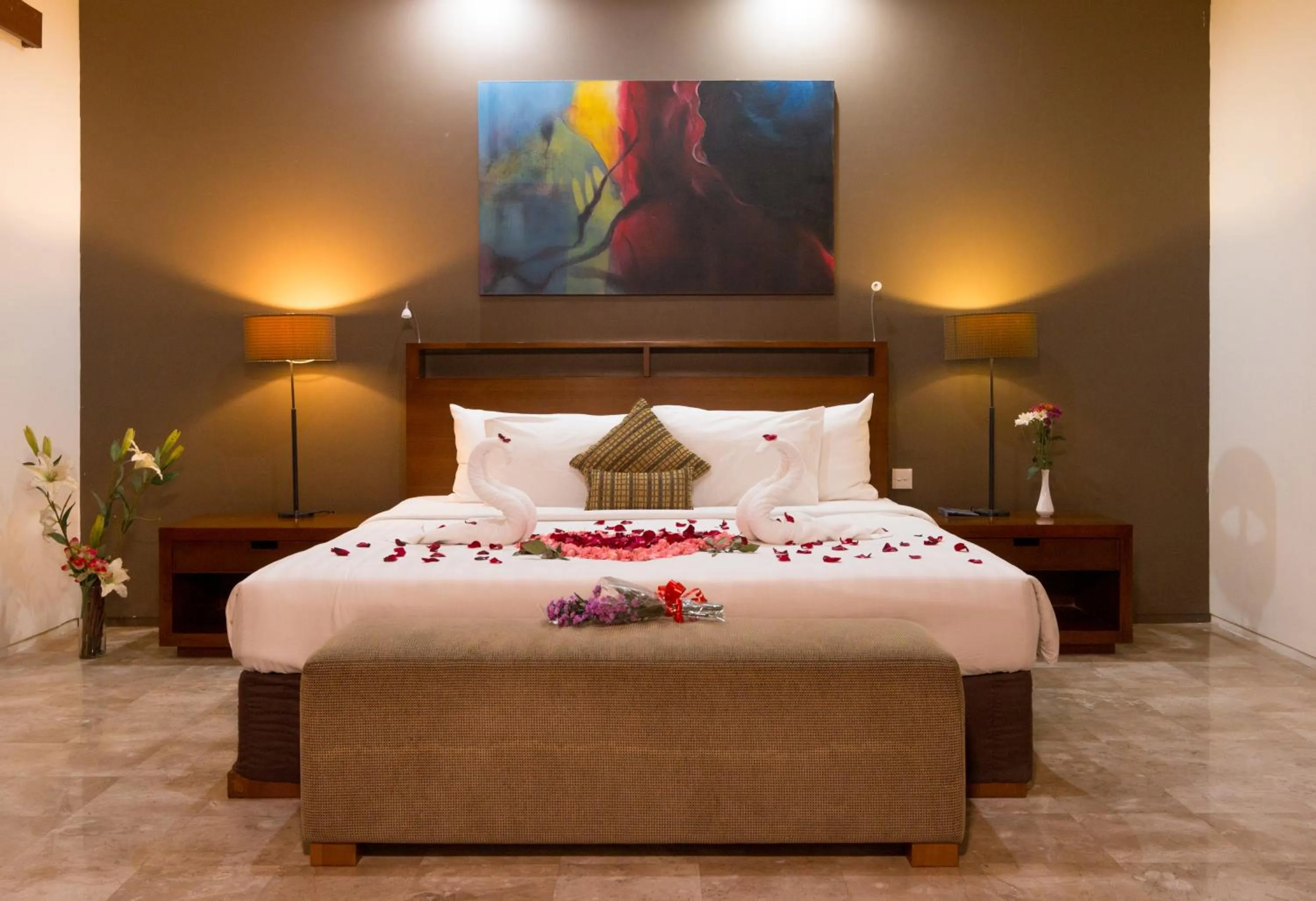 Bed in The Kawan Jimbaran