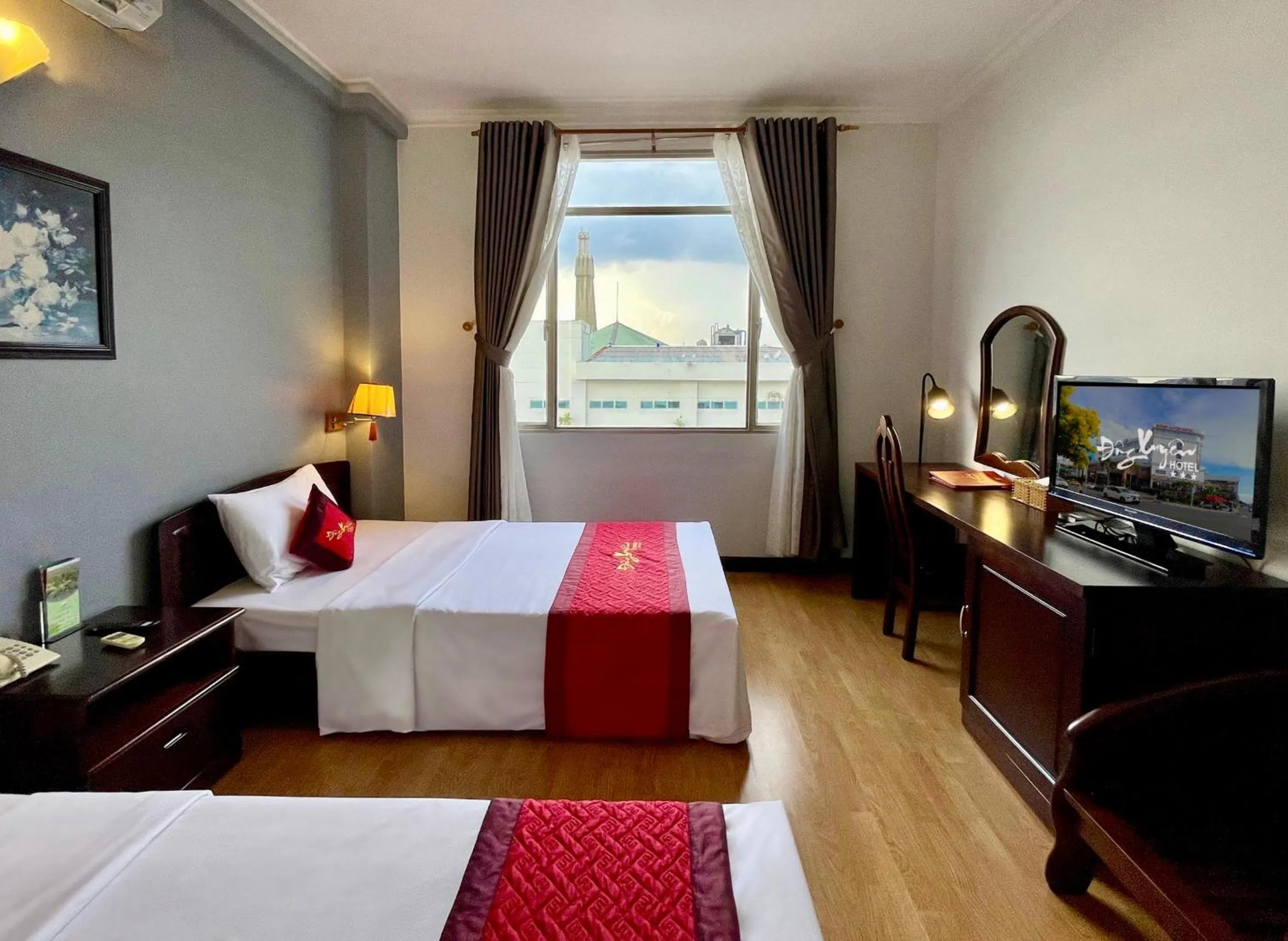 Bed in Đông Xuyên Hotel