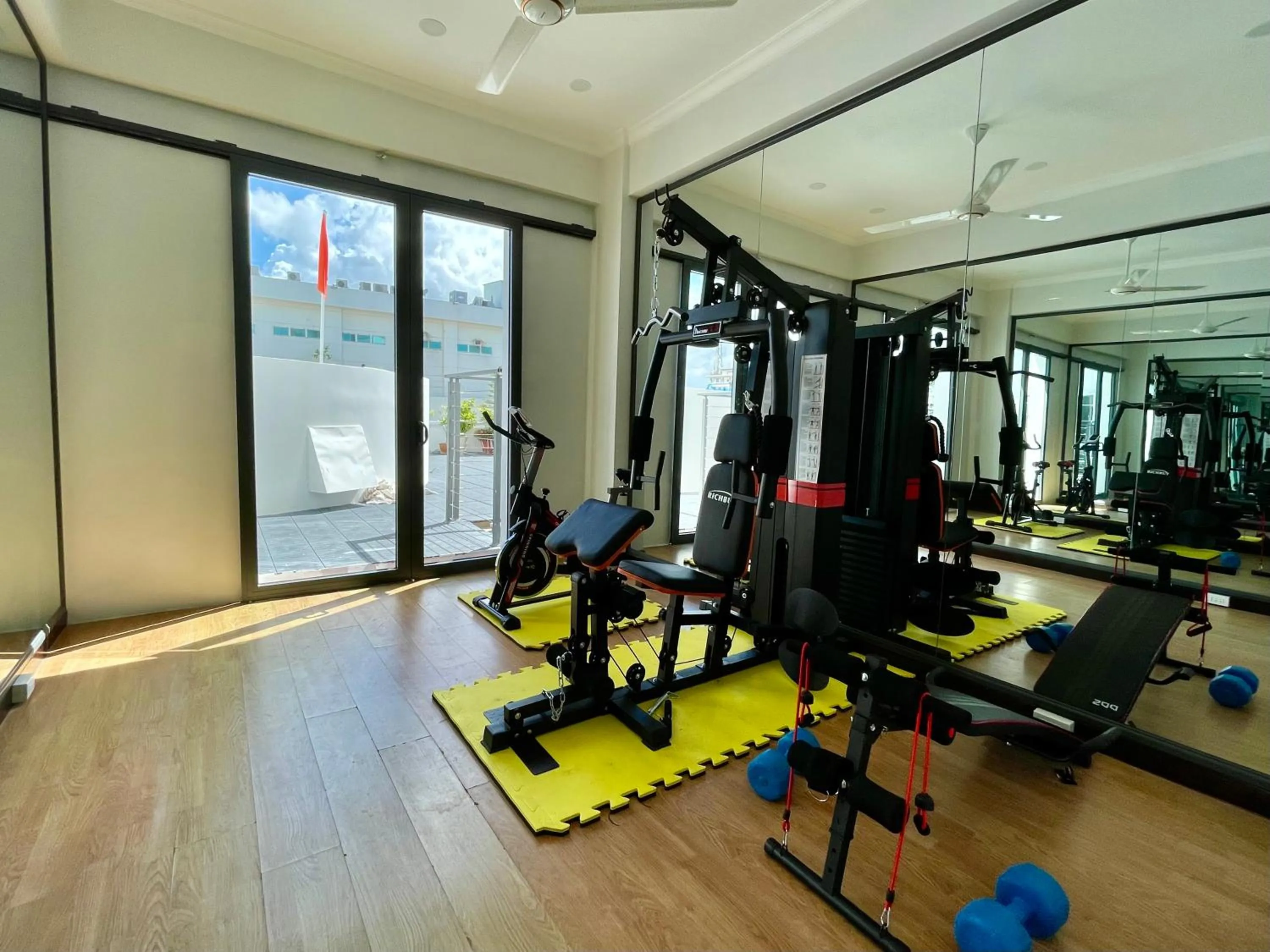 Fitness centre/facilities in Đông Xuyên Hotel