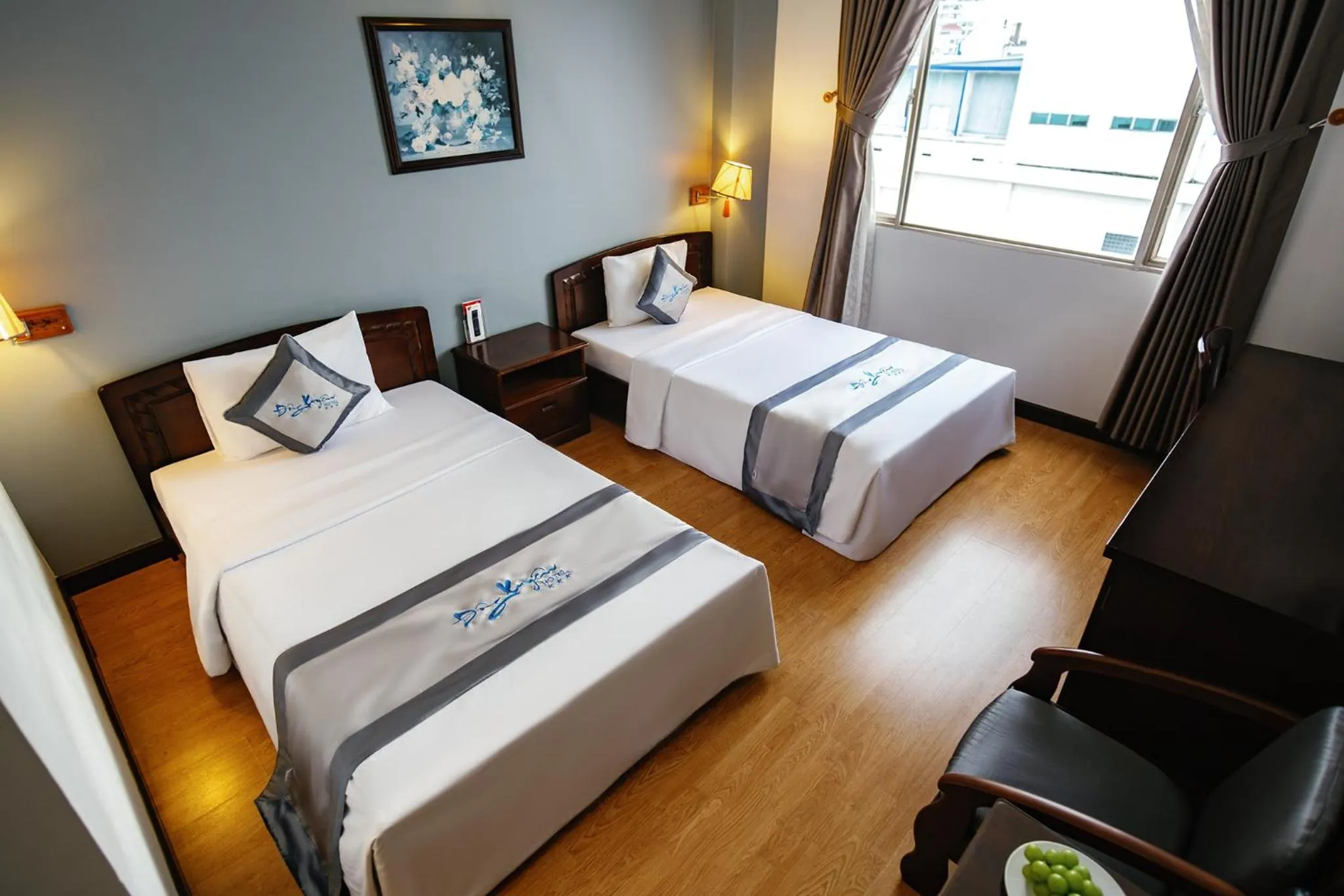 Bed in Đông Xuyên Hotel