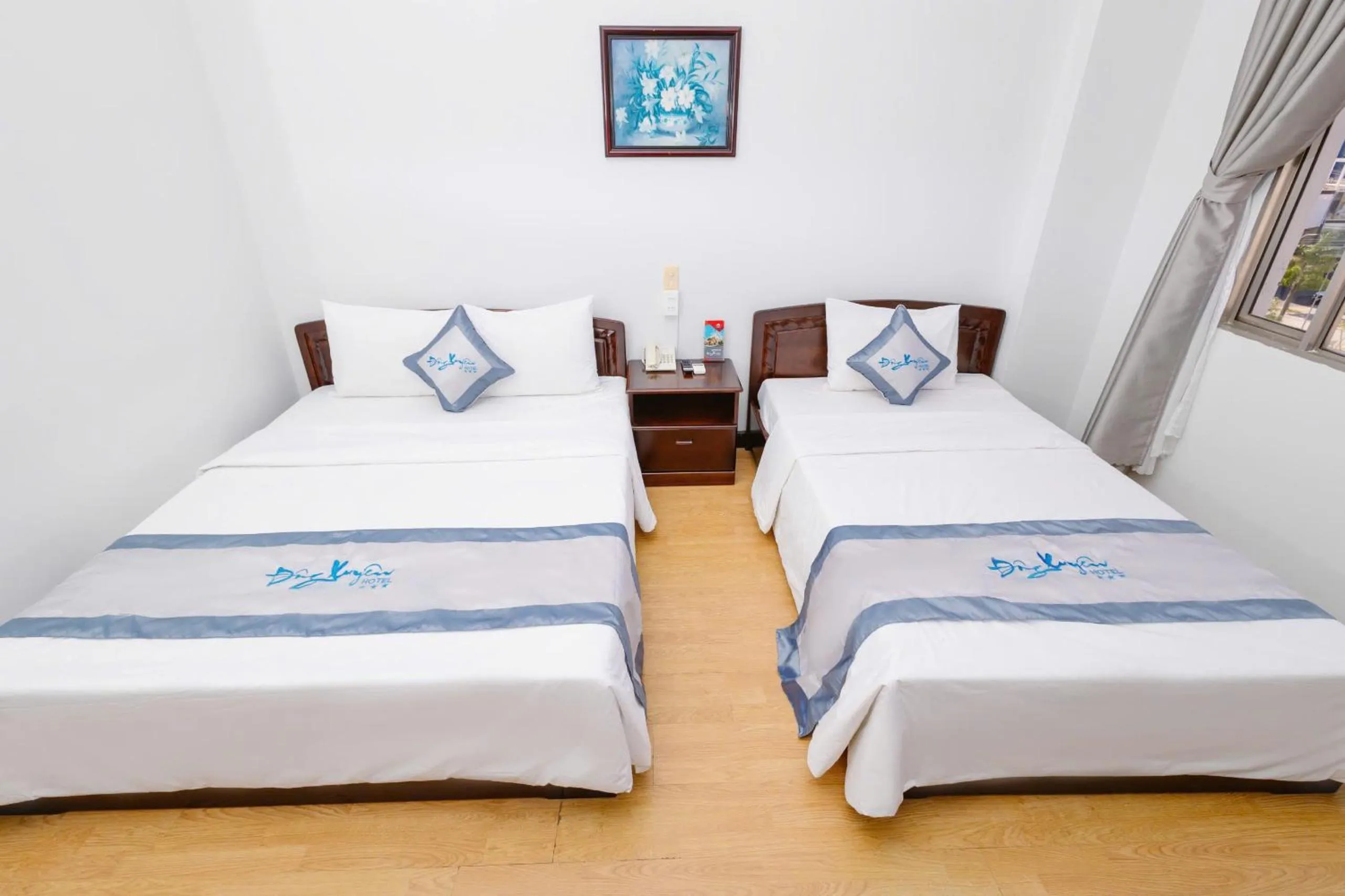 Bed in Đông Xuyên Hotel