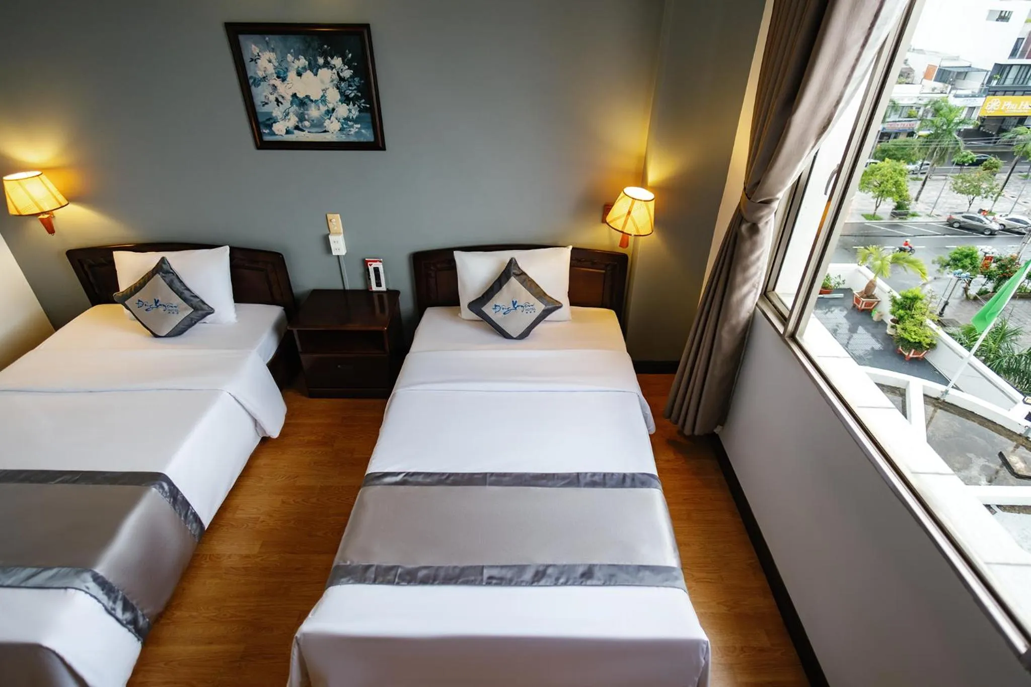 Bed in Đông Xuyên Hotel