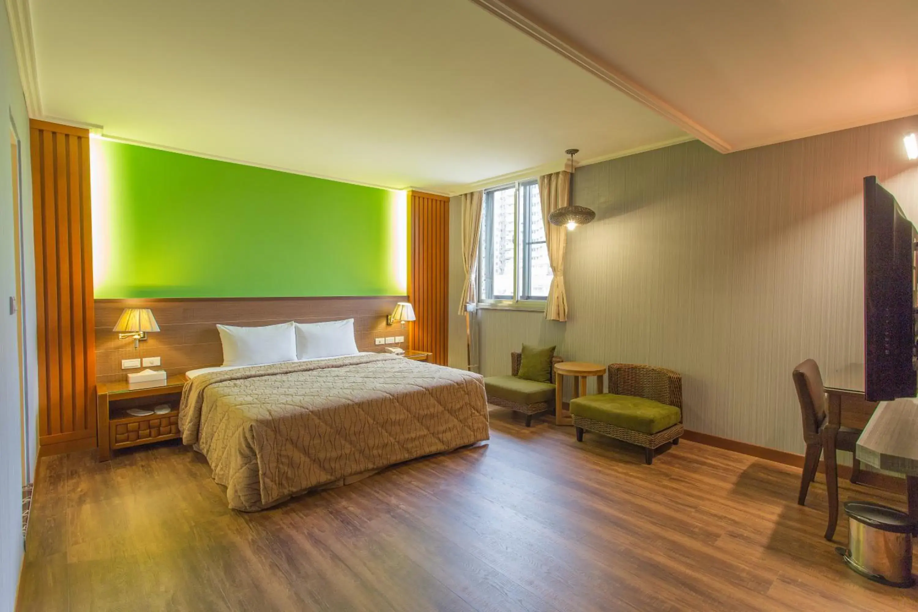 Deluxe Double Room in 露夏旅社 Deluxe Double Room in 露夏旅社