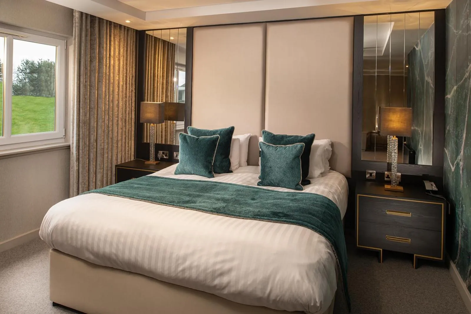 Bed in Radstone Hotel