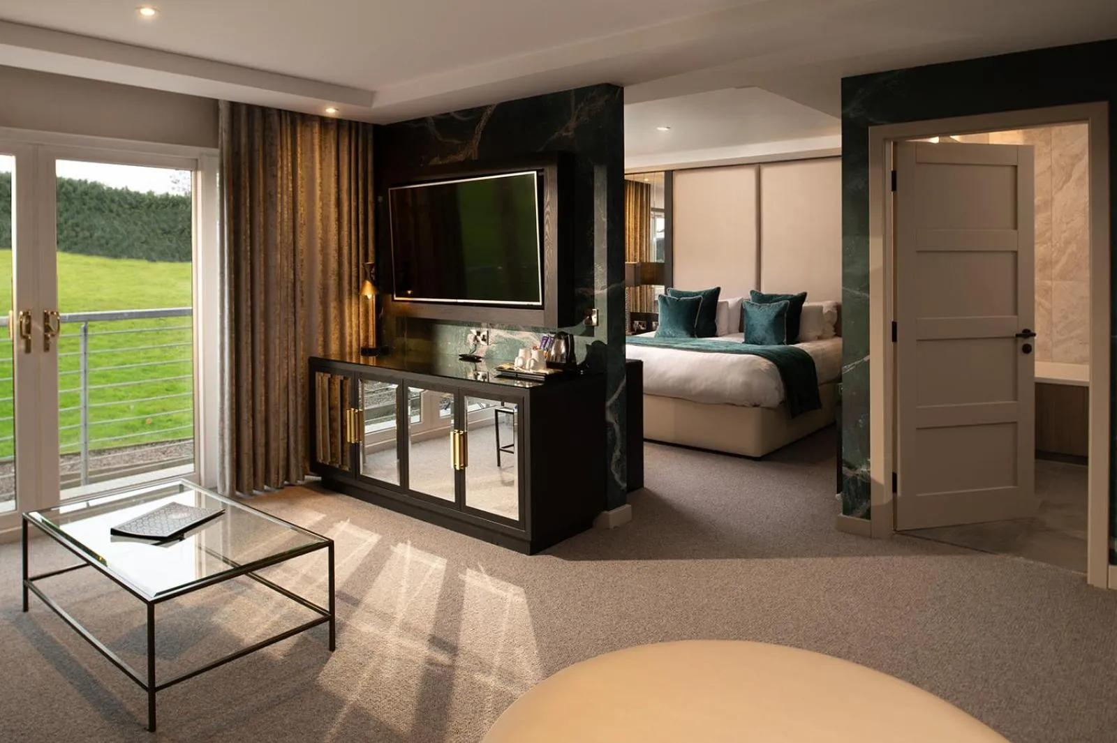 Bed in Radstone Hotel