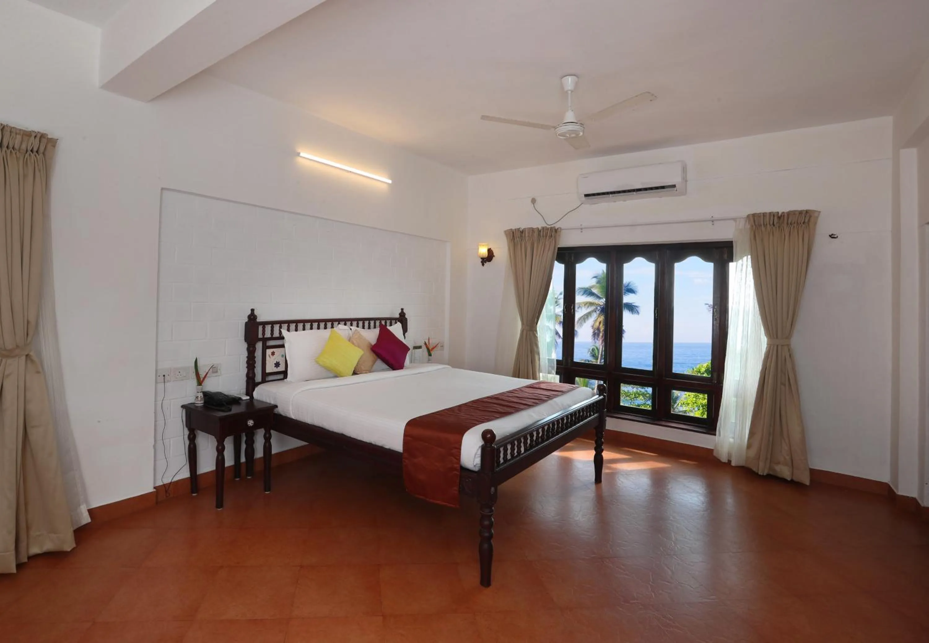 Bed in Getaway Beach Resort Kovalam