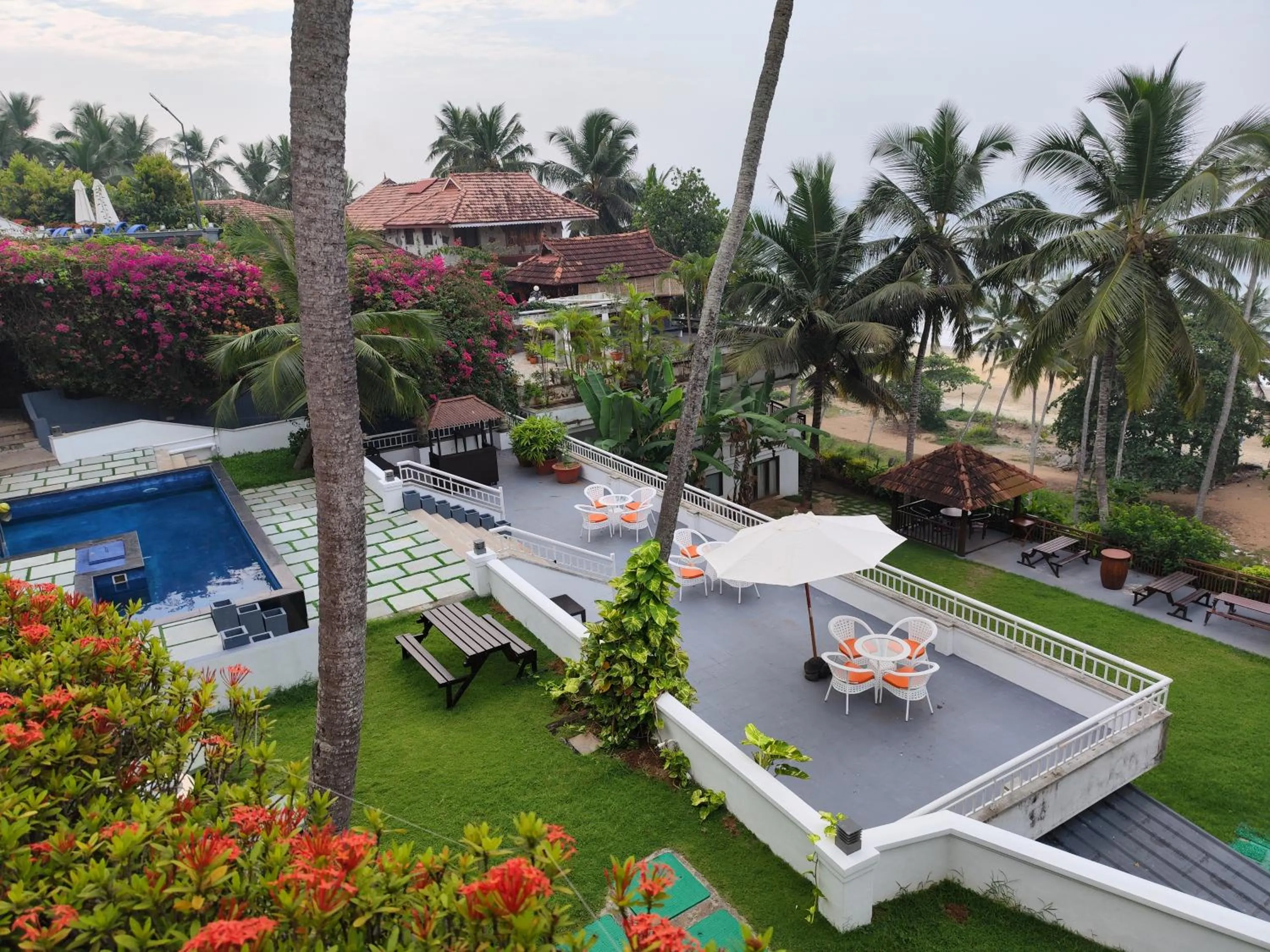 Natural landscape in Getaway Beach Resort Kovalam