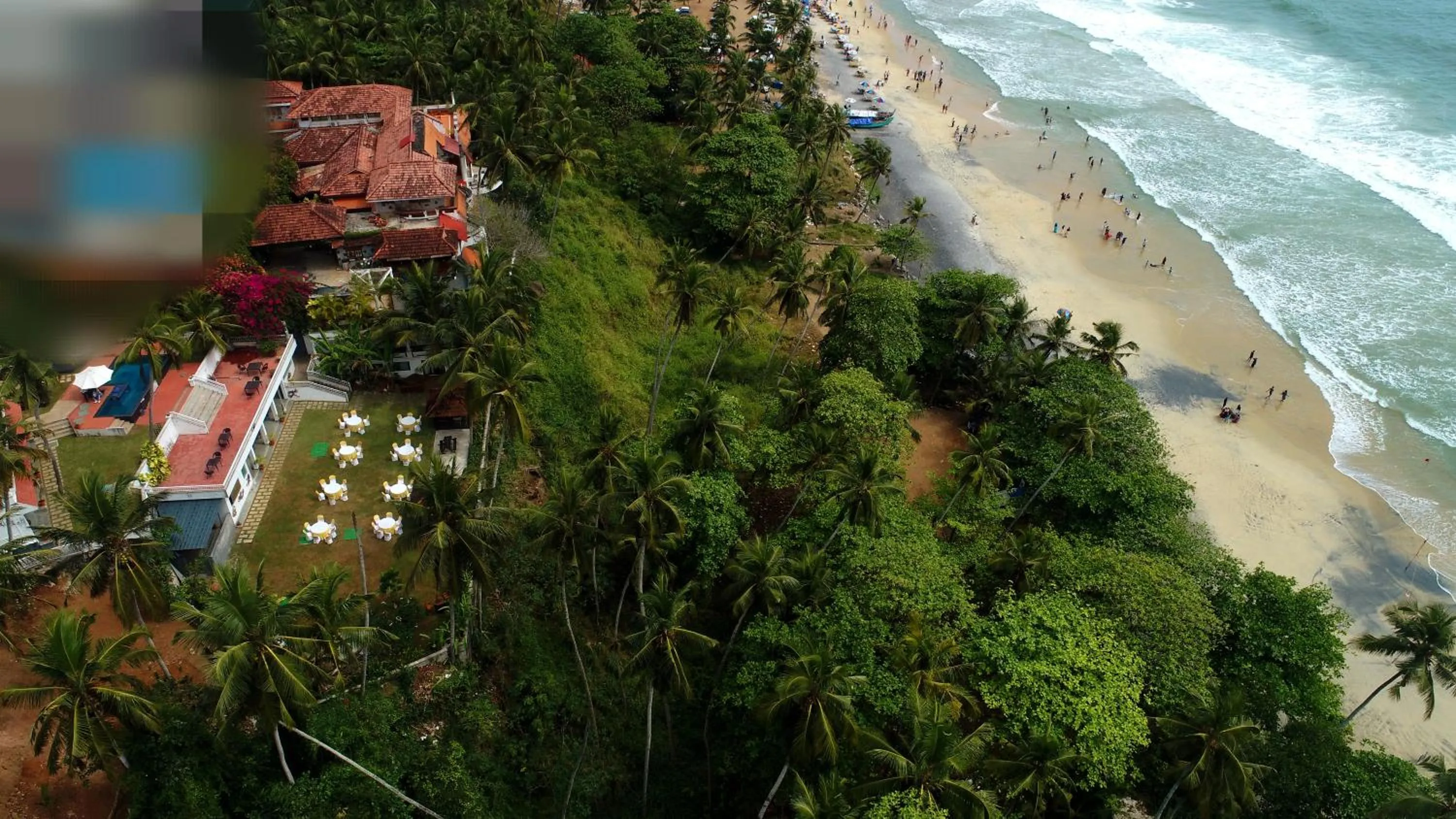 Natural landscape in Getaway Beach Resort Kovalam