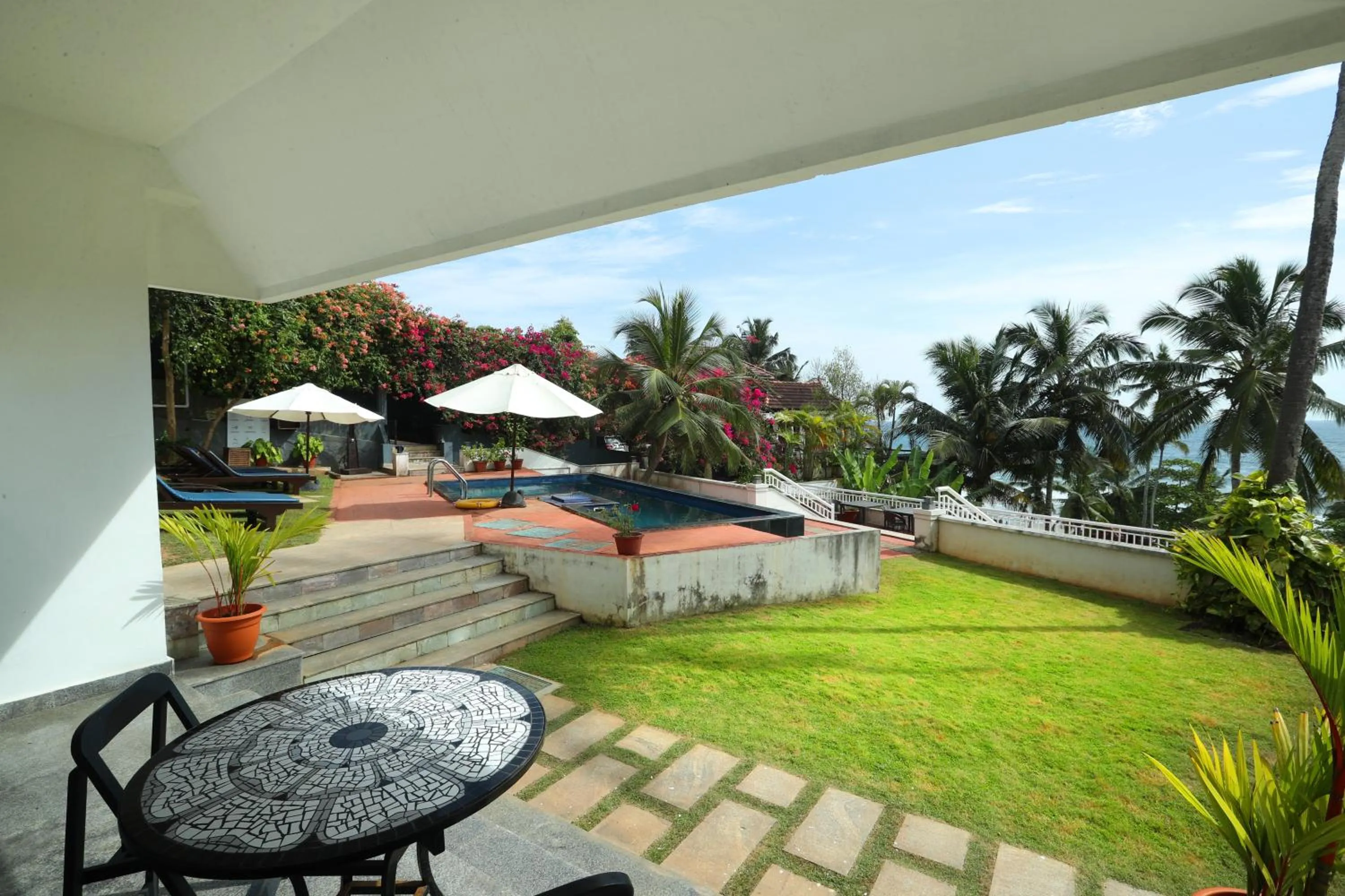 Garden in Getaway Beach Resort Kovalam
