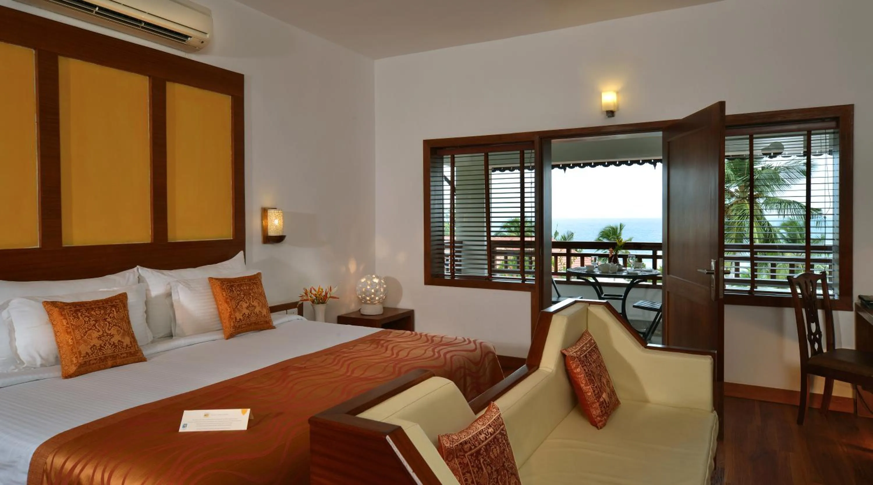 Photo of the whole room, Bed in Getaway Beach Resort Kovalam