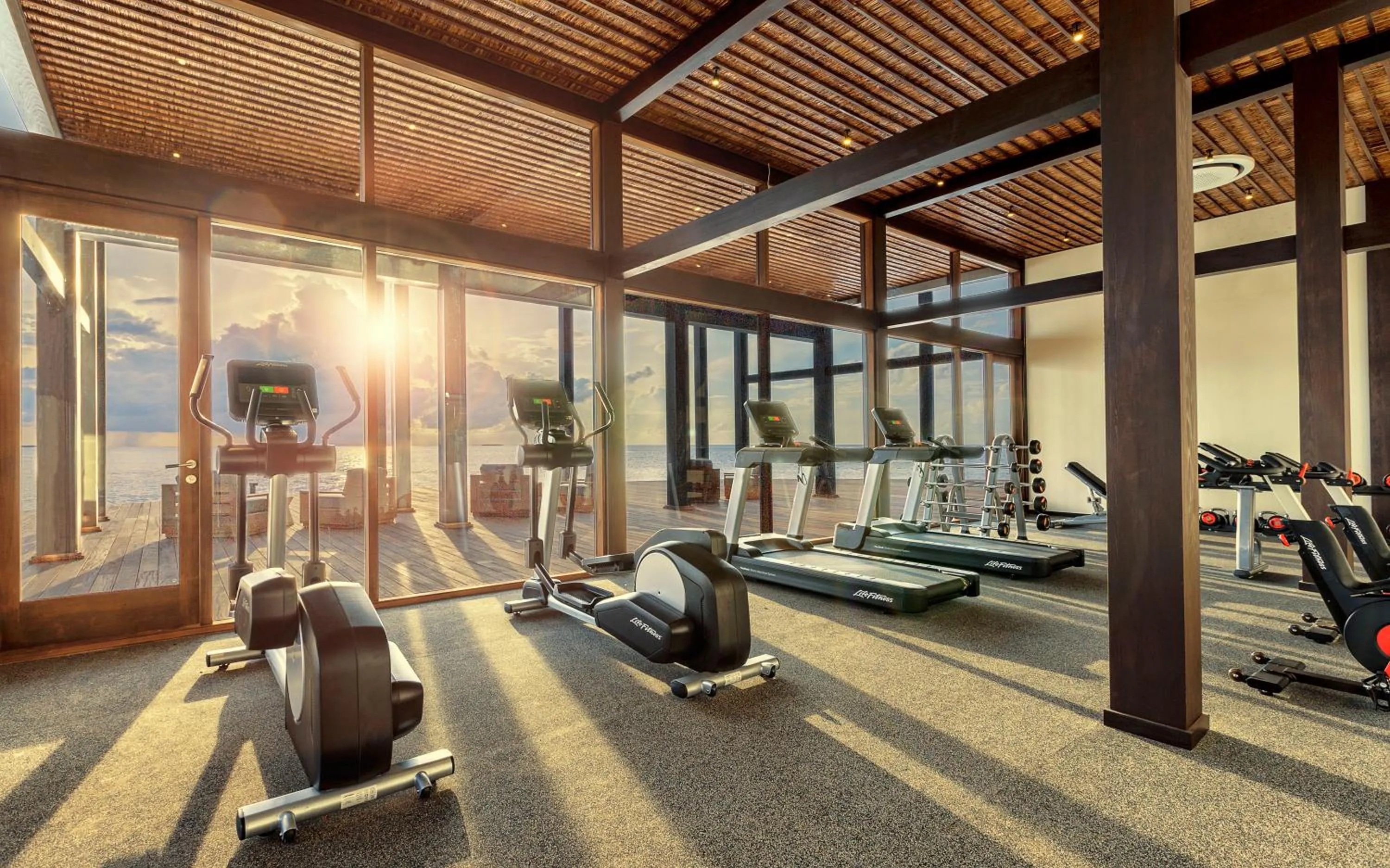 Fitness centre/facilities in Kudadoo Maldives Private Island – Luxury All inclusive