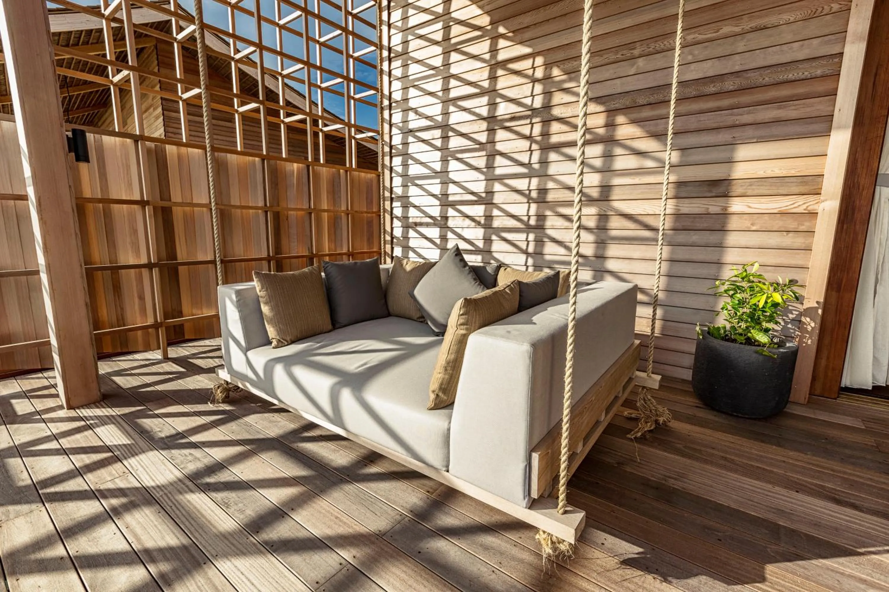 Balcony/Terrace in Kudadoo Maldives Private Island – Luxury All inclusive