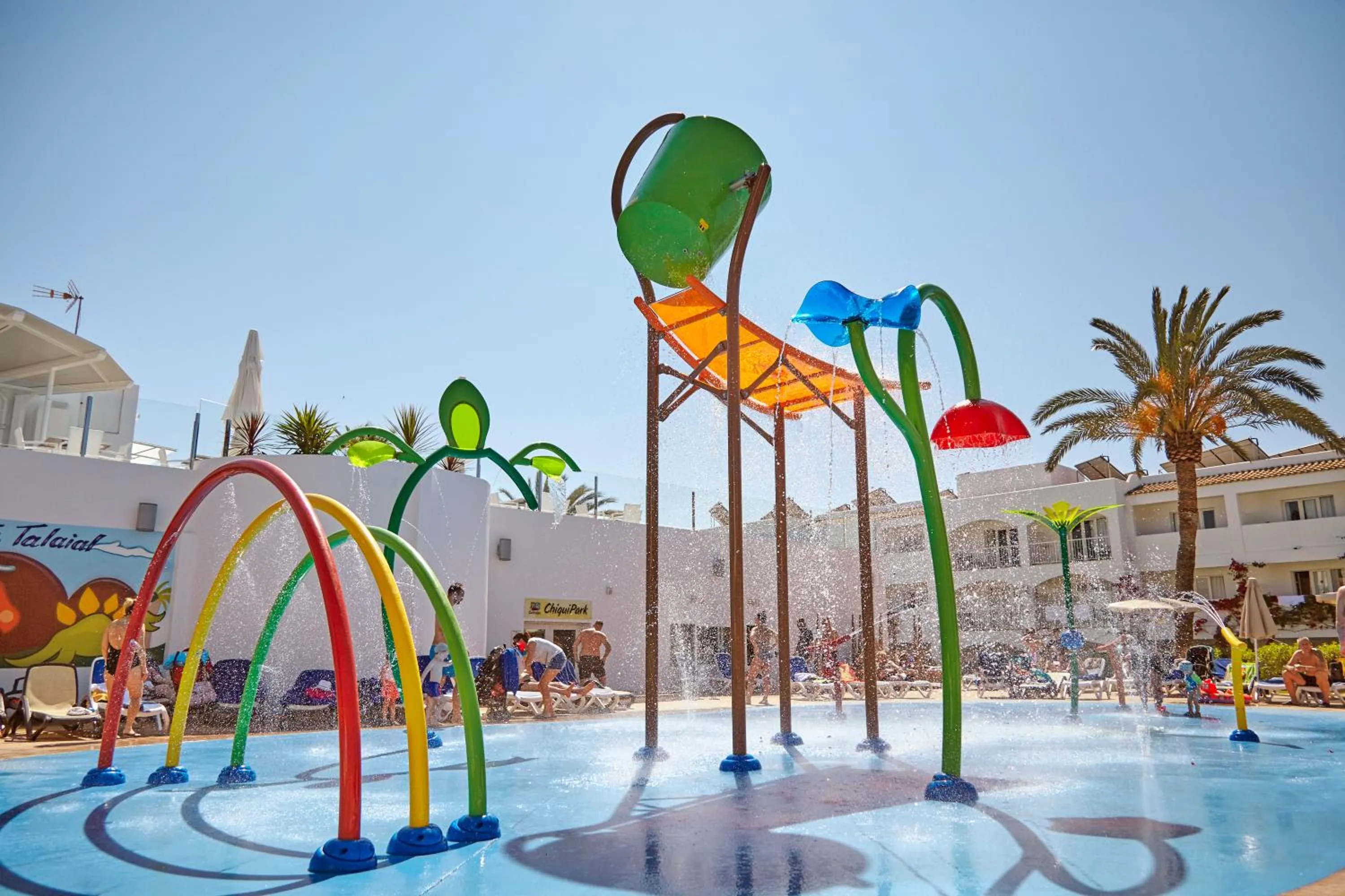 Aqua park in Hotel Club Es Talaial