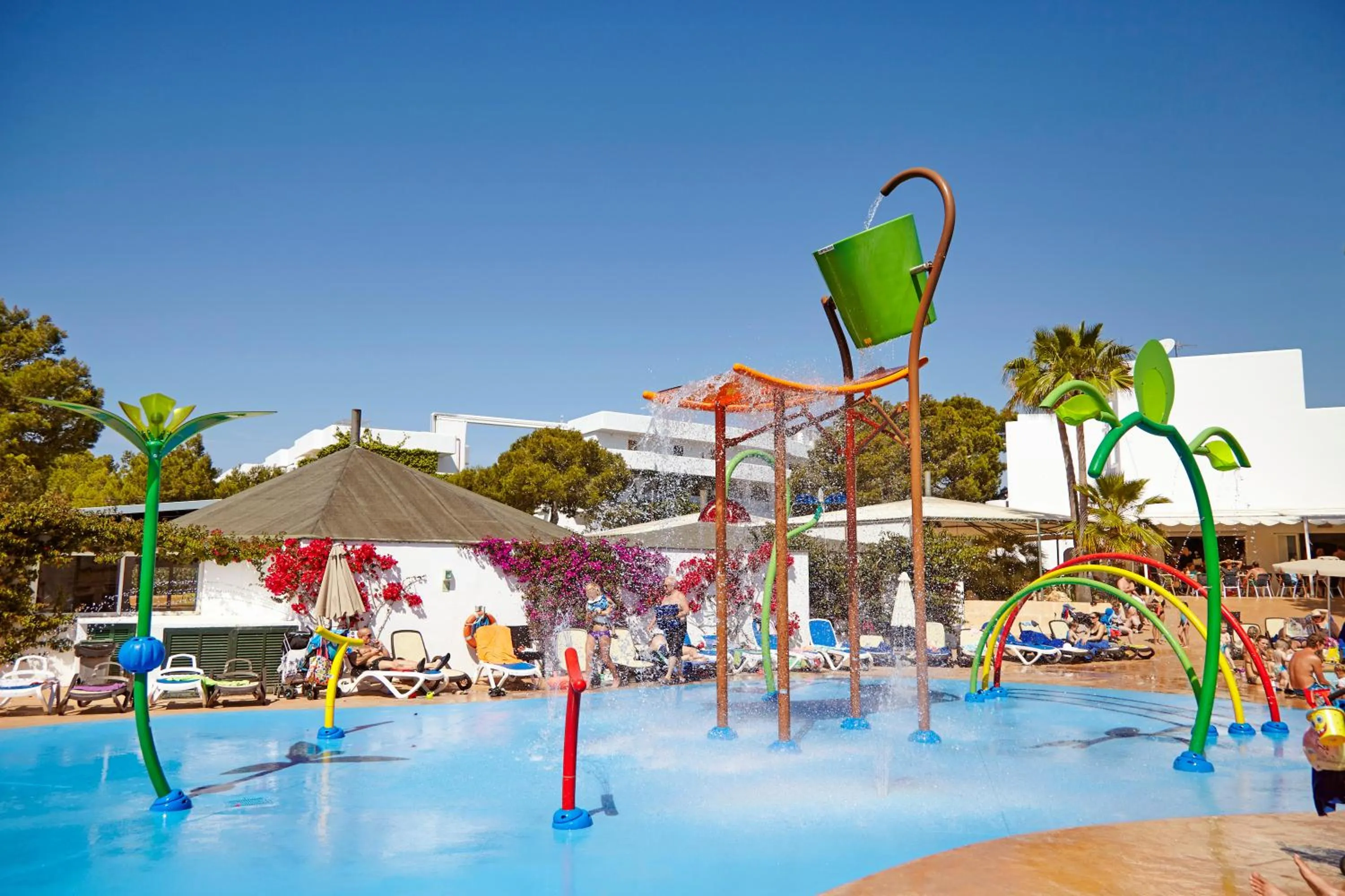 Aqua park in Hotel Club Es Talaial