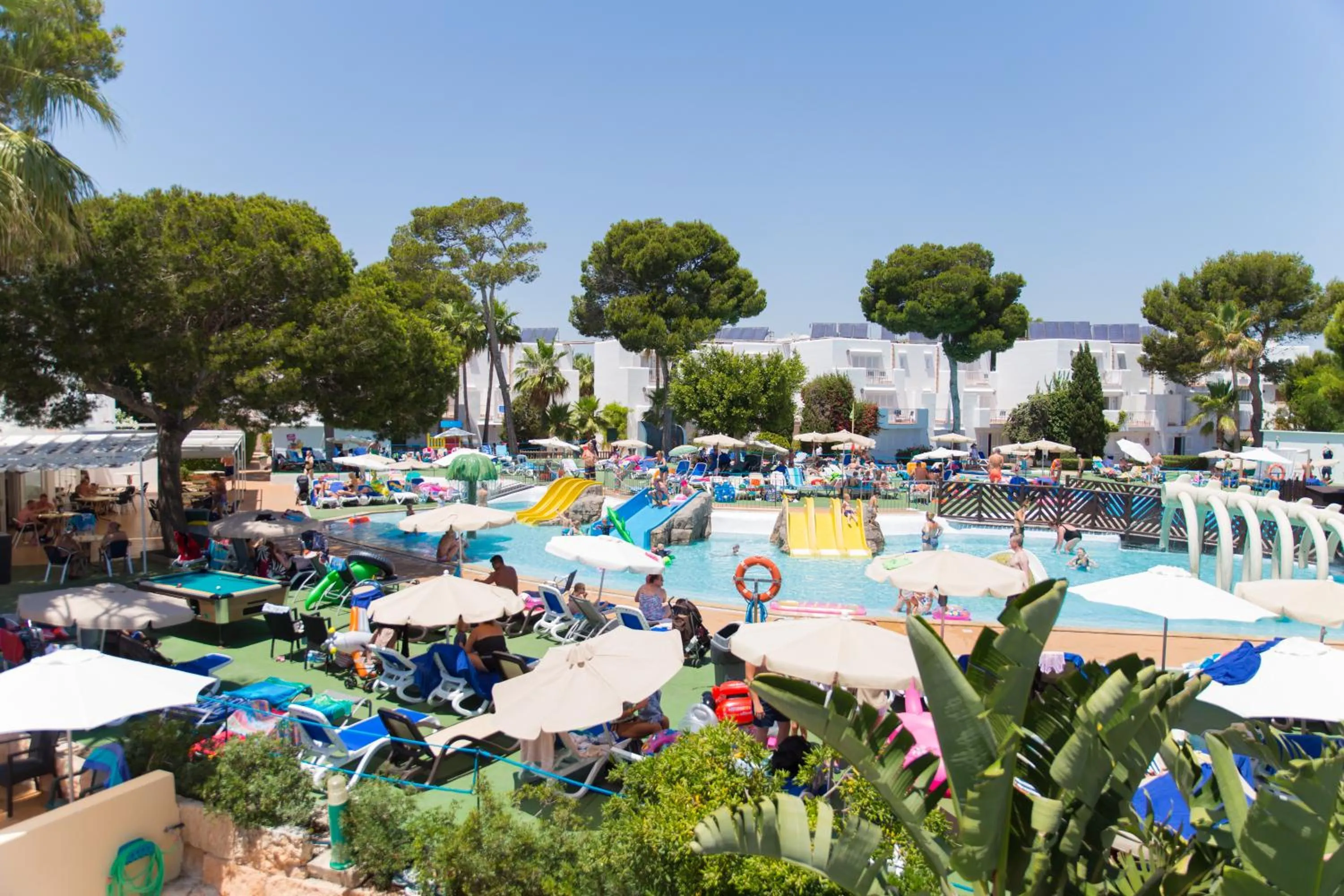 Aqua park in Hotel Club Es Talaial