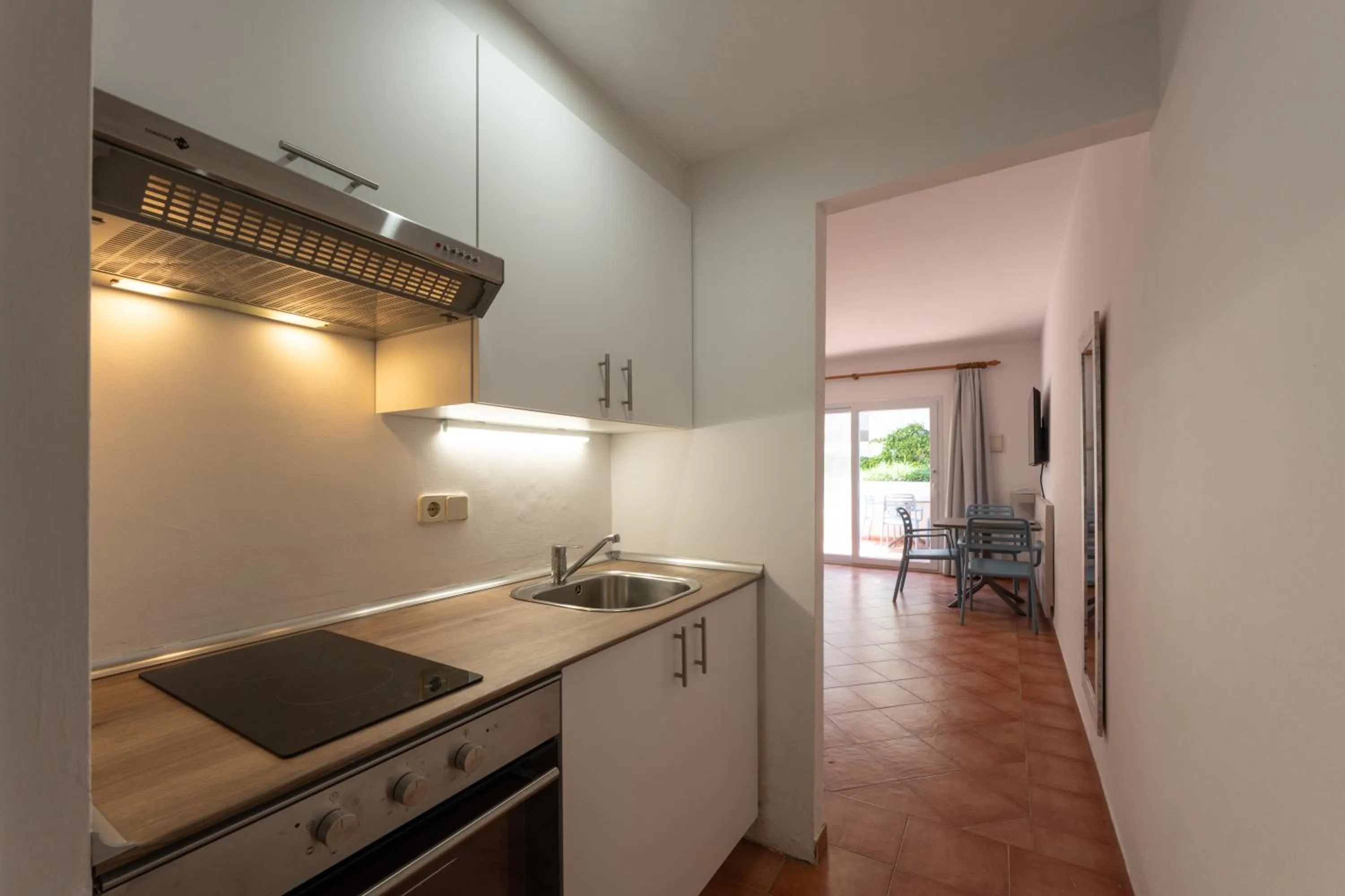 kitchen in Hotel Club Es Talaial