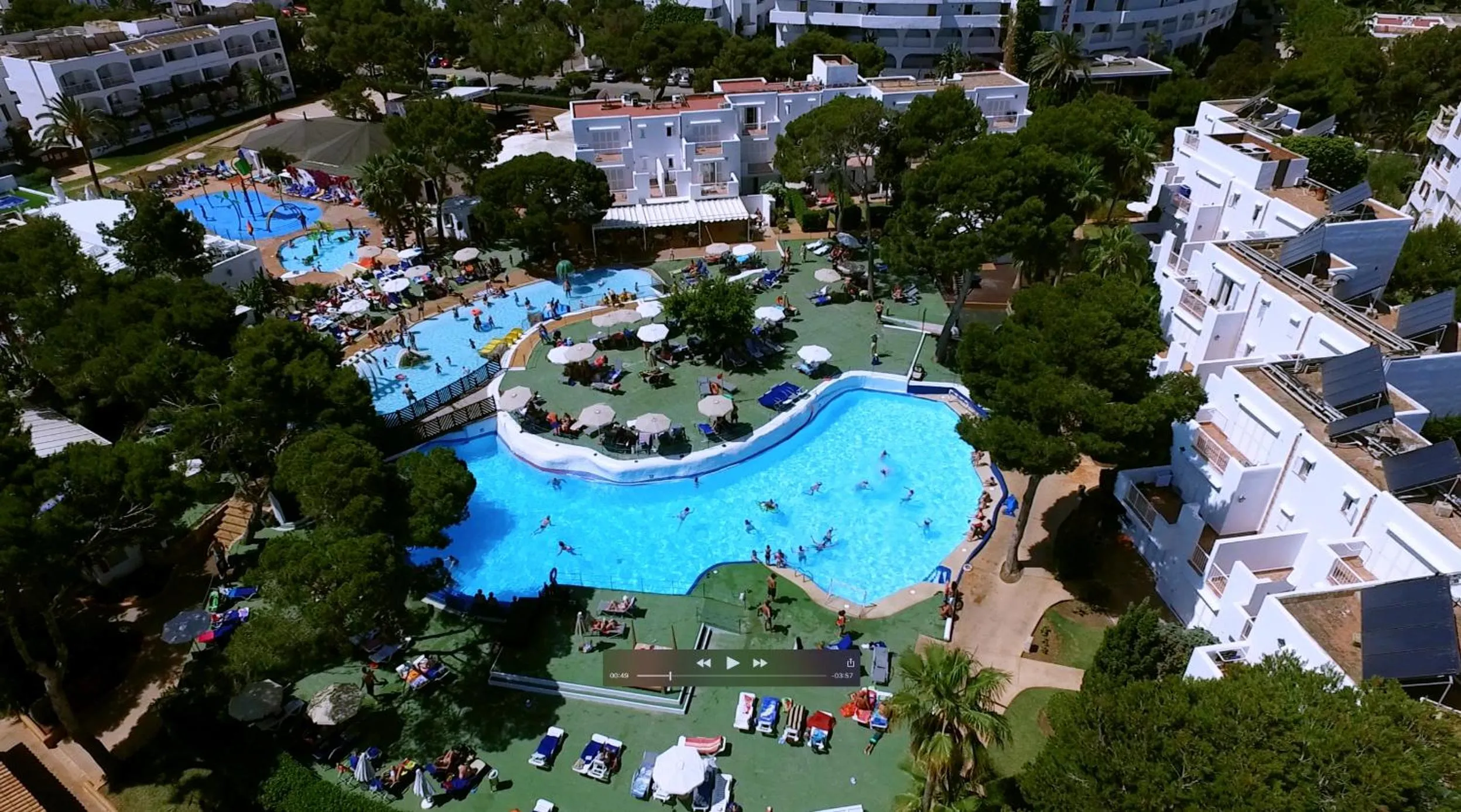Bird's eye view in Hotel Club Es Talaial