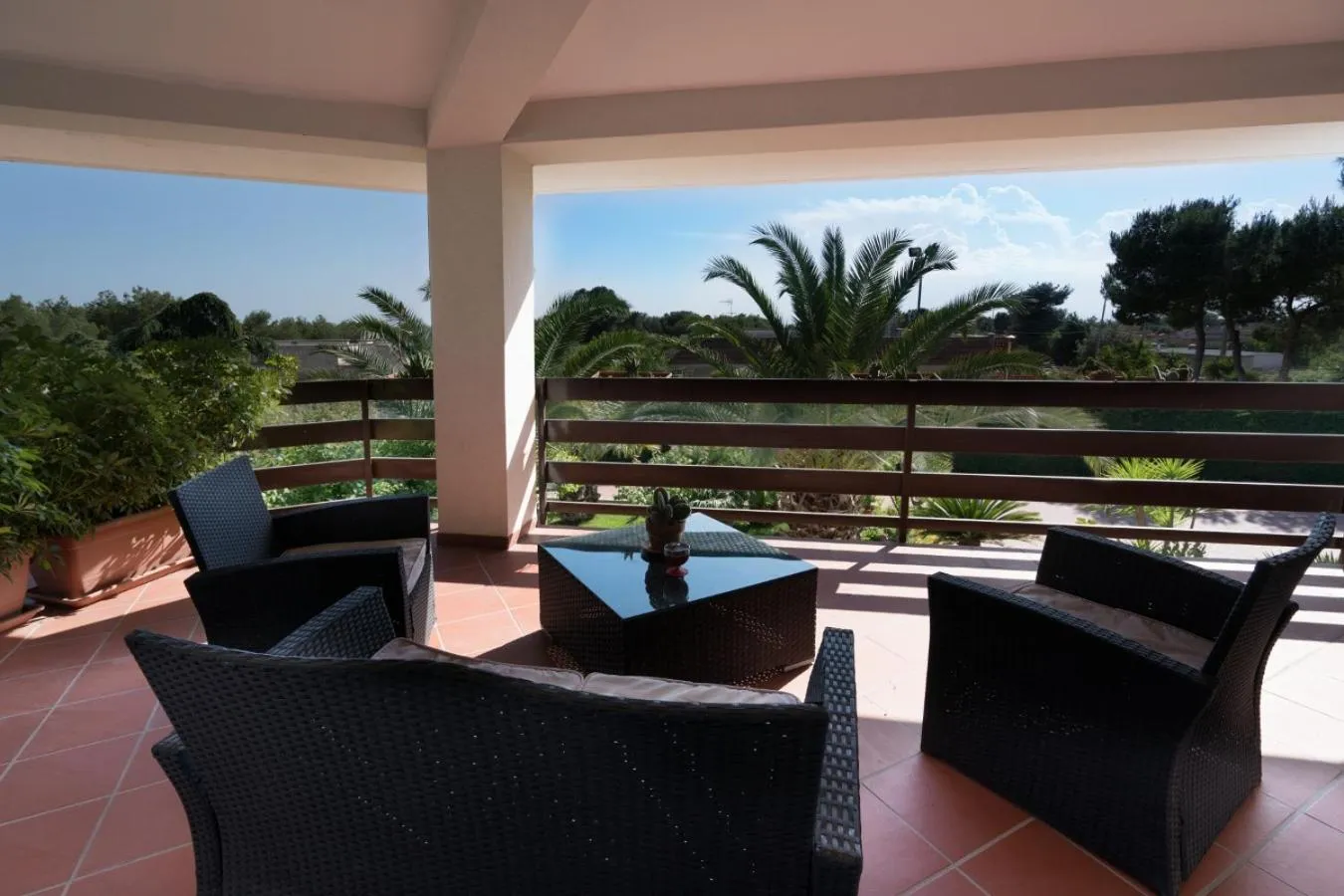 Balcony/Terrace in B&B Nacorè