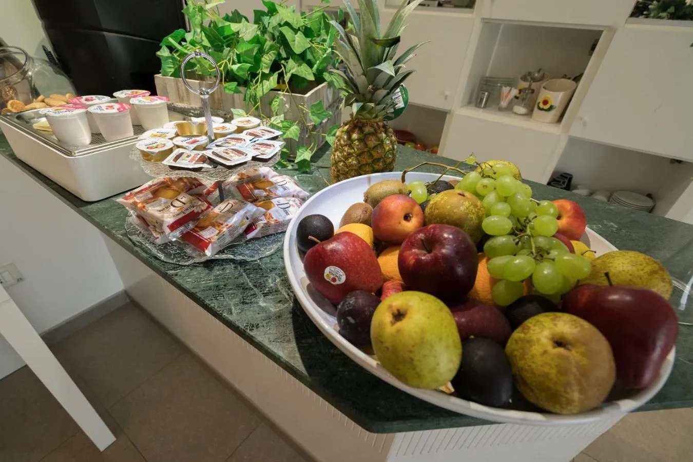 Continental breakfast in B&B Nacorè