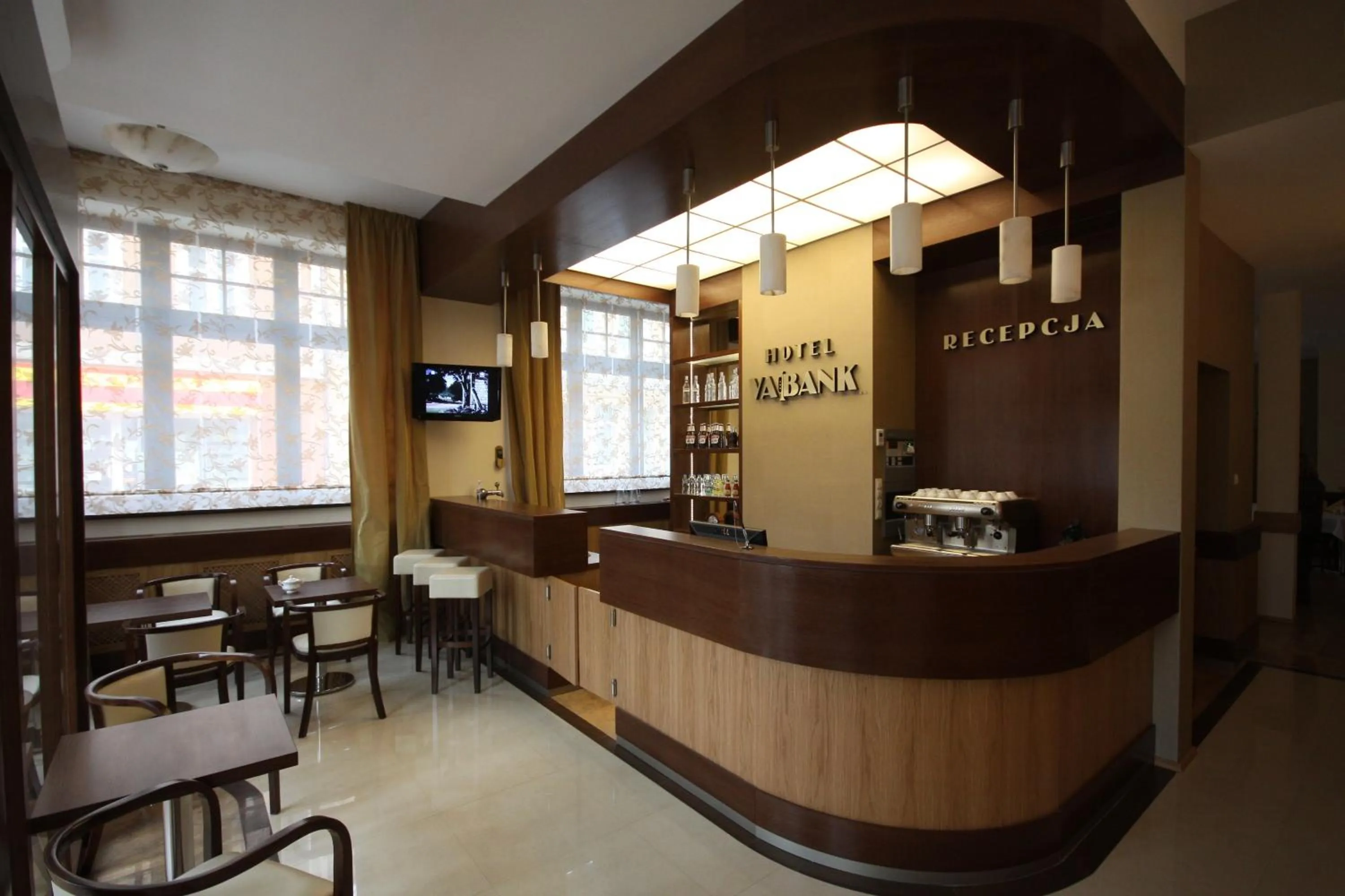 Lobby or reception in Hotel Vabank