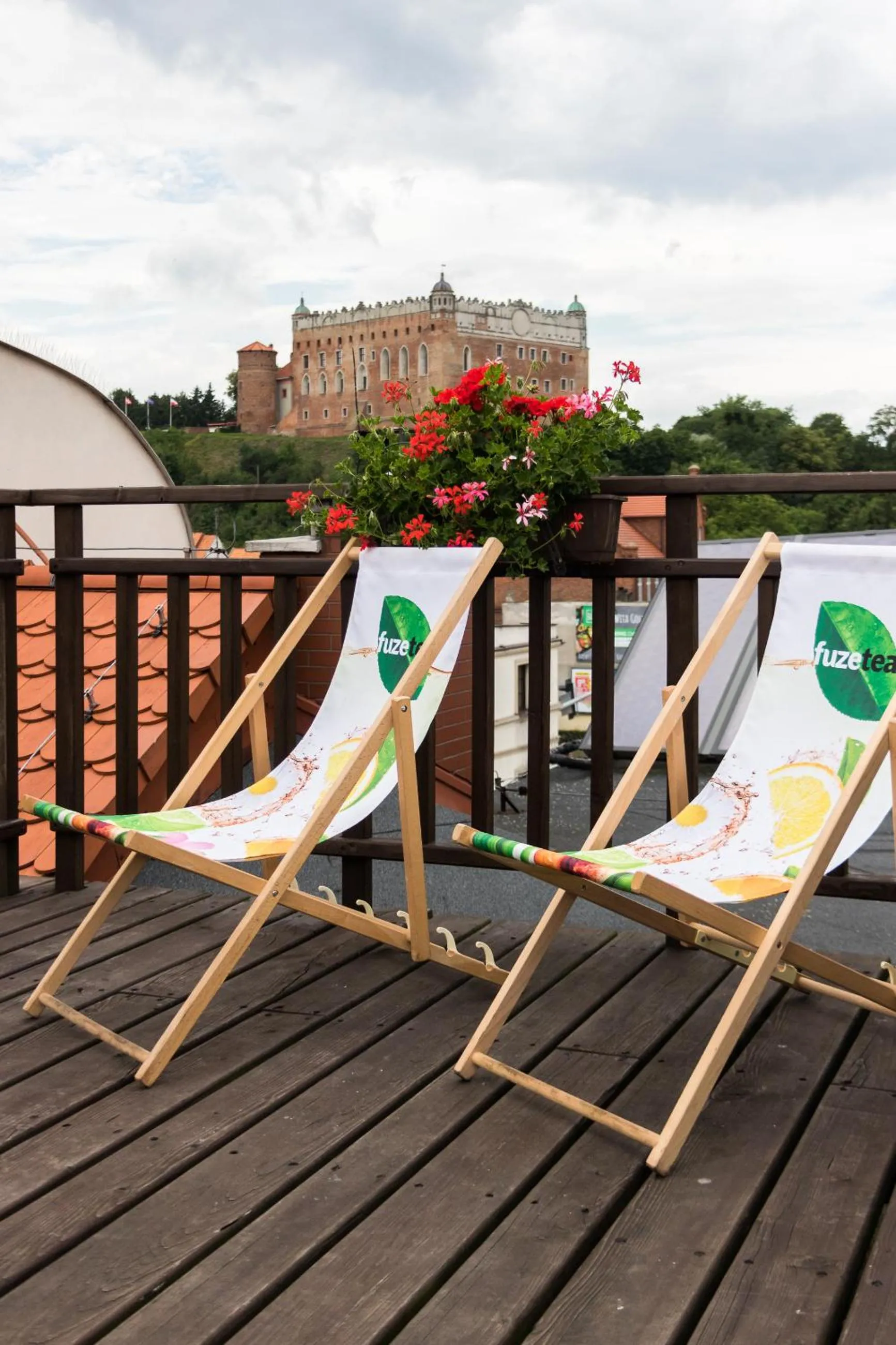 Balcony/Terrace in Hotel Vabank
