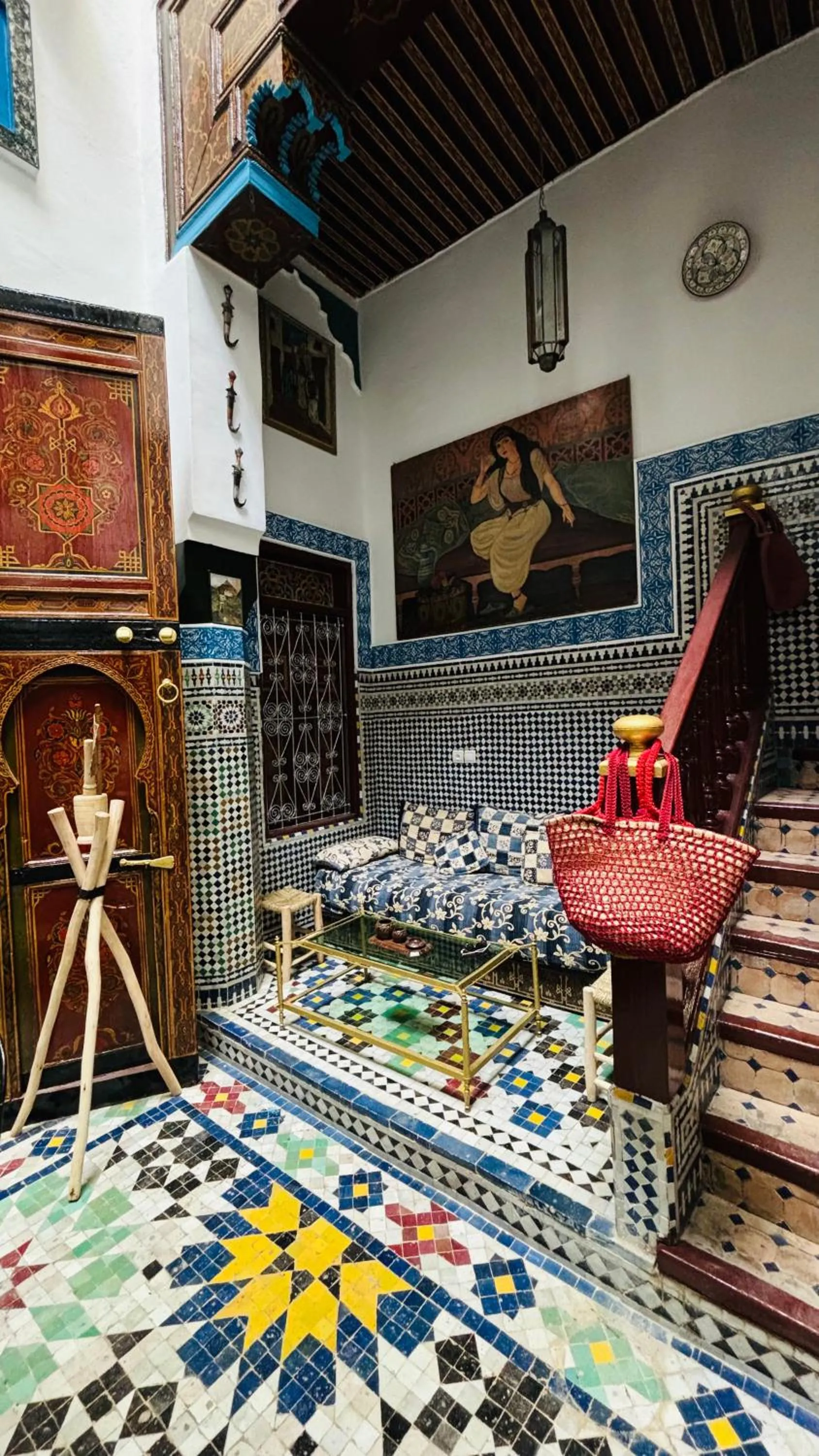 Living room in Riad DAR FES