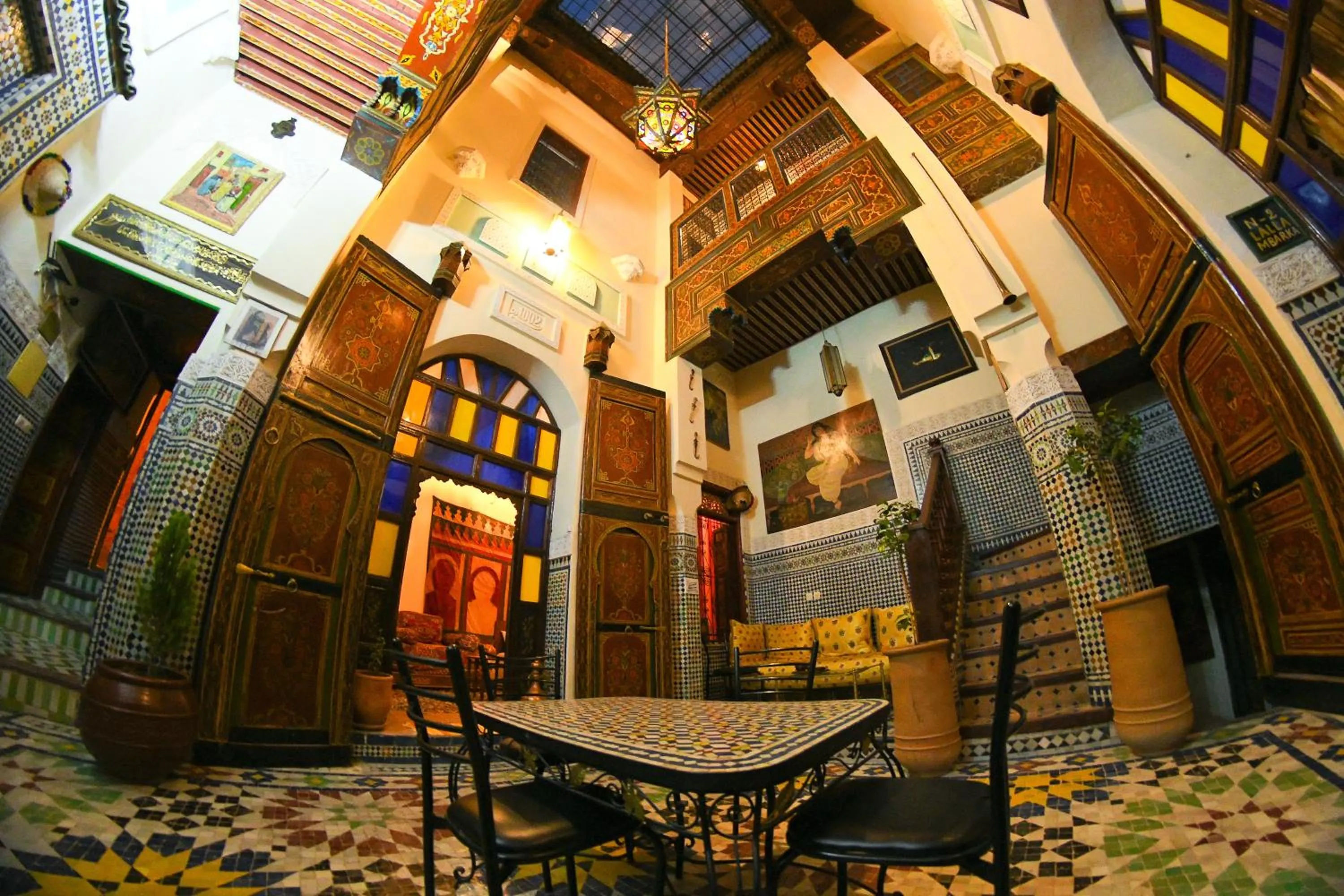 Living room in Riad DAR FES