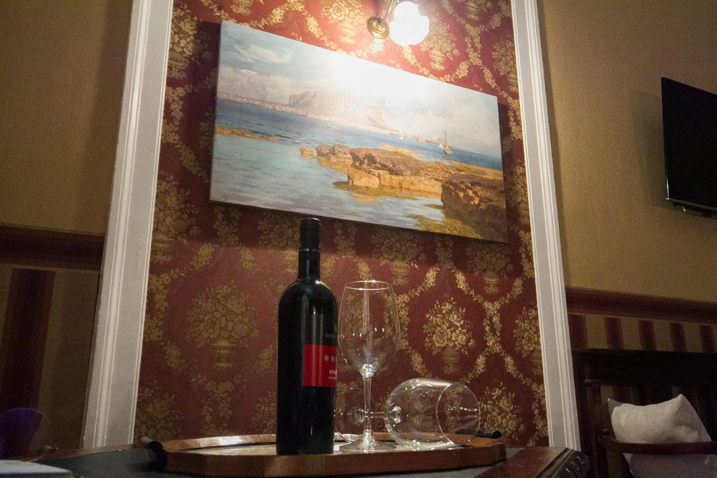 Decorative detail in Palermo Gallery