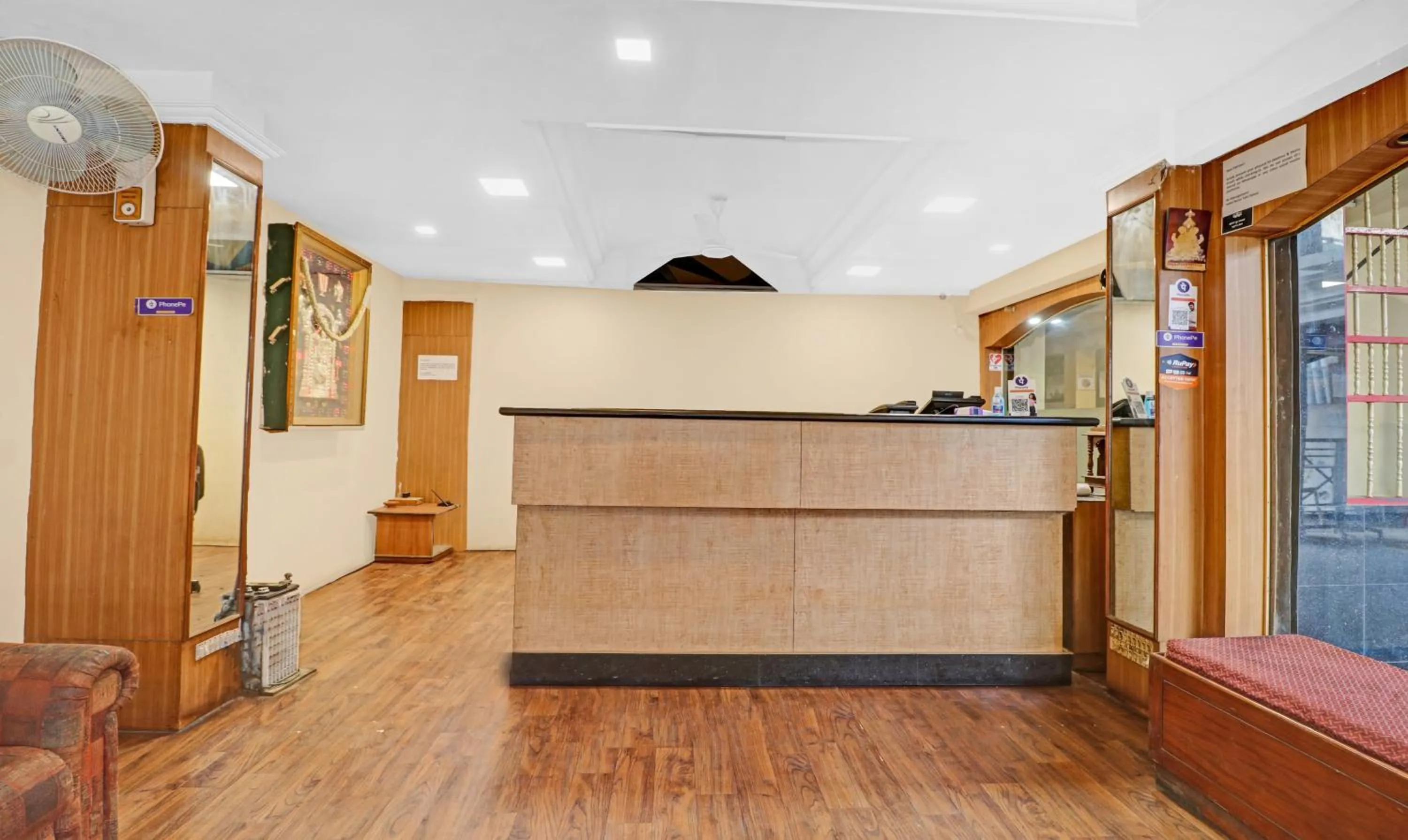 Lobby or reception in Treebo Surya Yatri Niwas