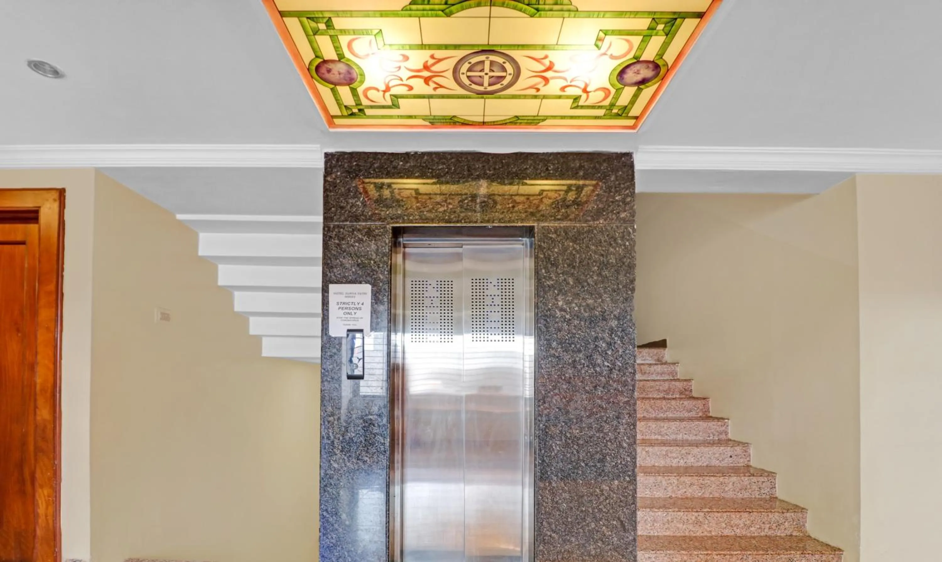 elevator in Treebo Surya Yatri Niwas
