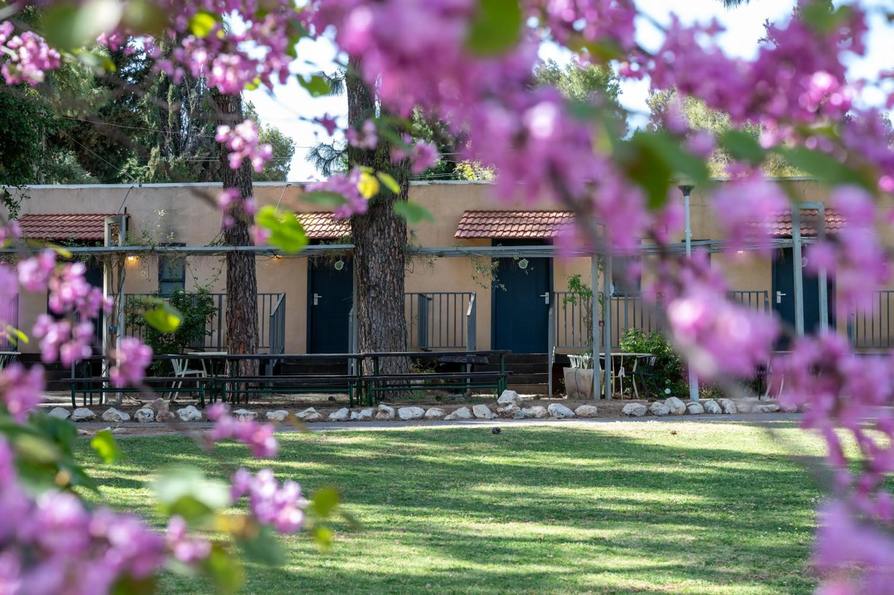 Property building in Kibbutz Malkiya Travel Hotel