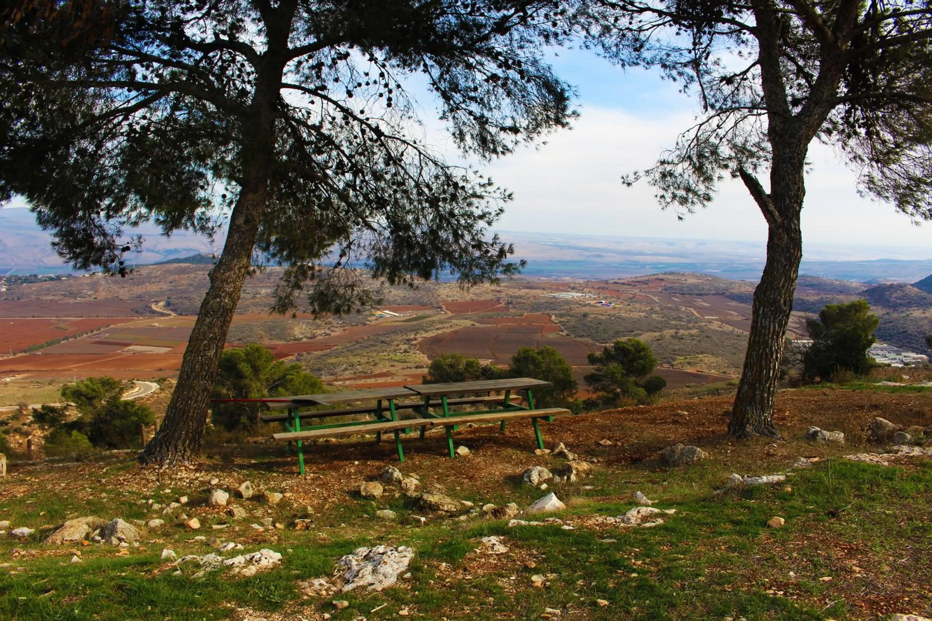 Mountain view in Kibbutz Malkiya Travel Hotel