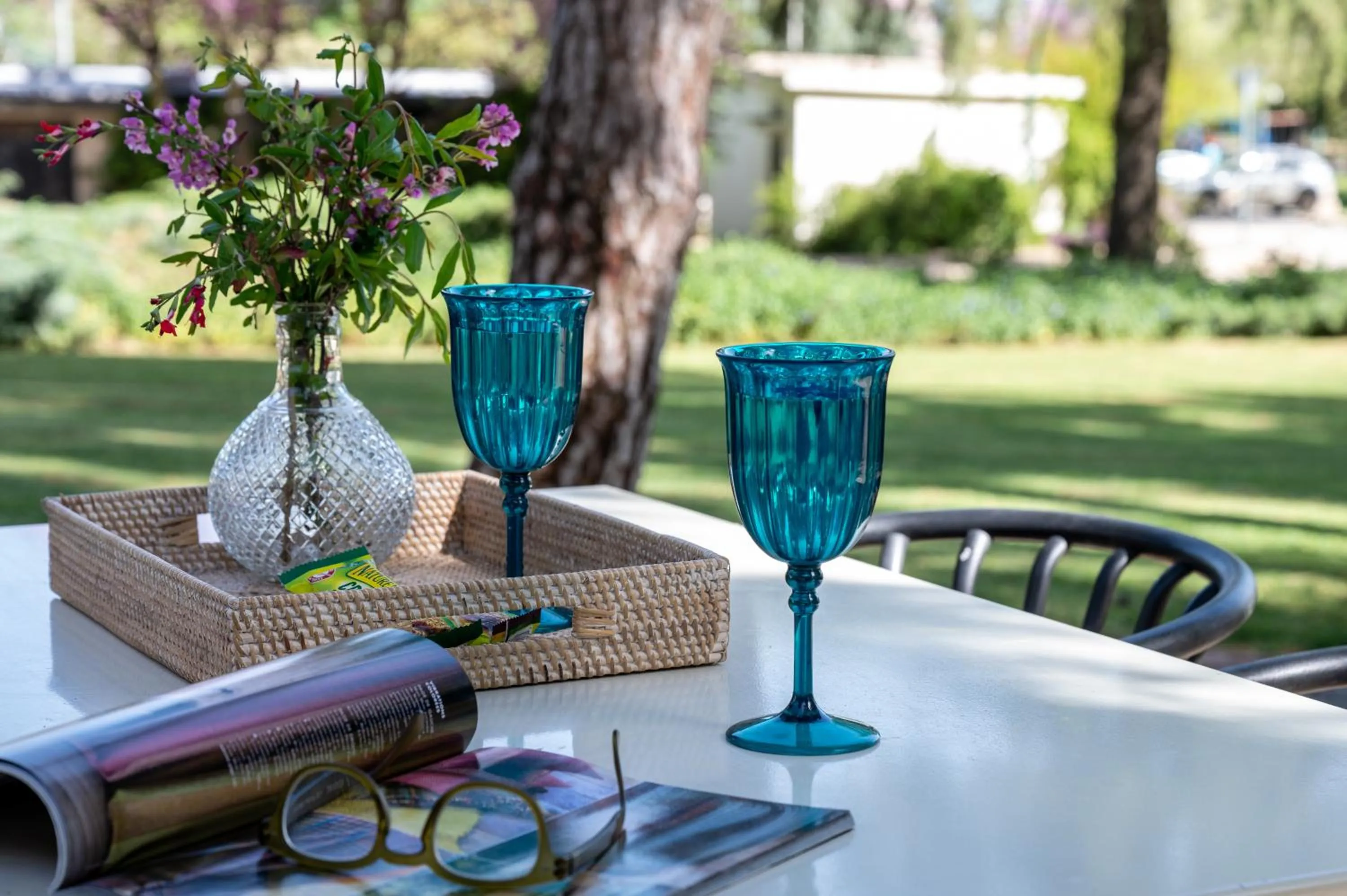 Balcony/Terrace in Kibbutz Malkiya Travel Hotel