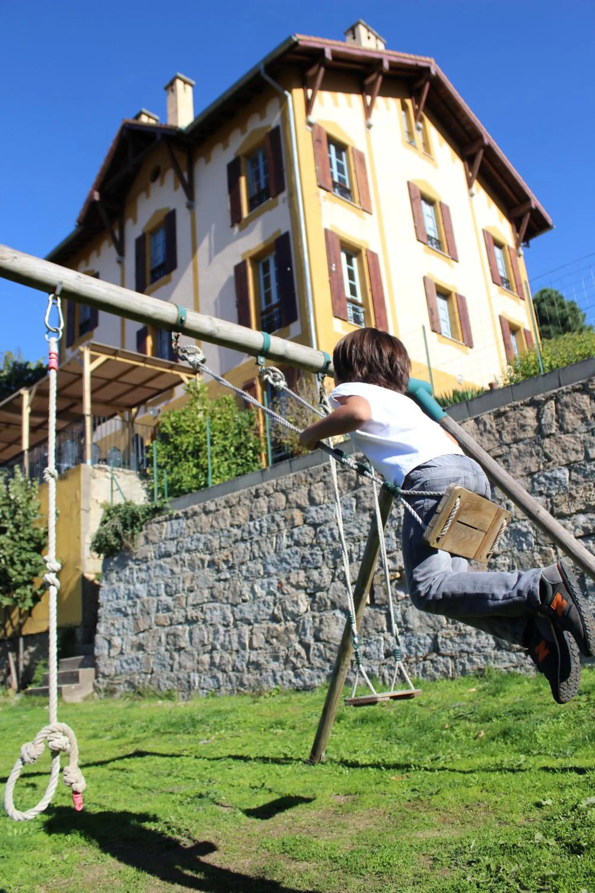Garden in Gîte du Chalet Pietri
