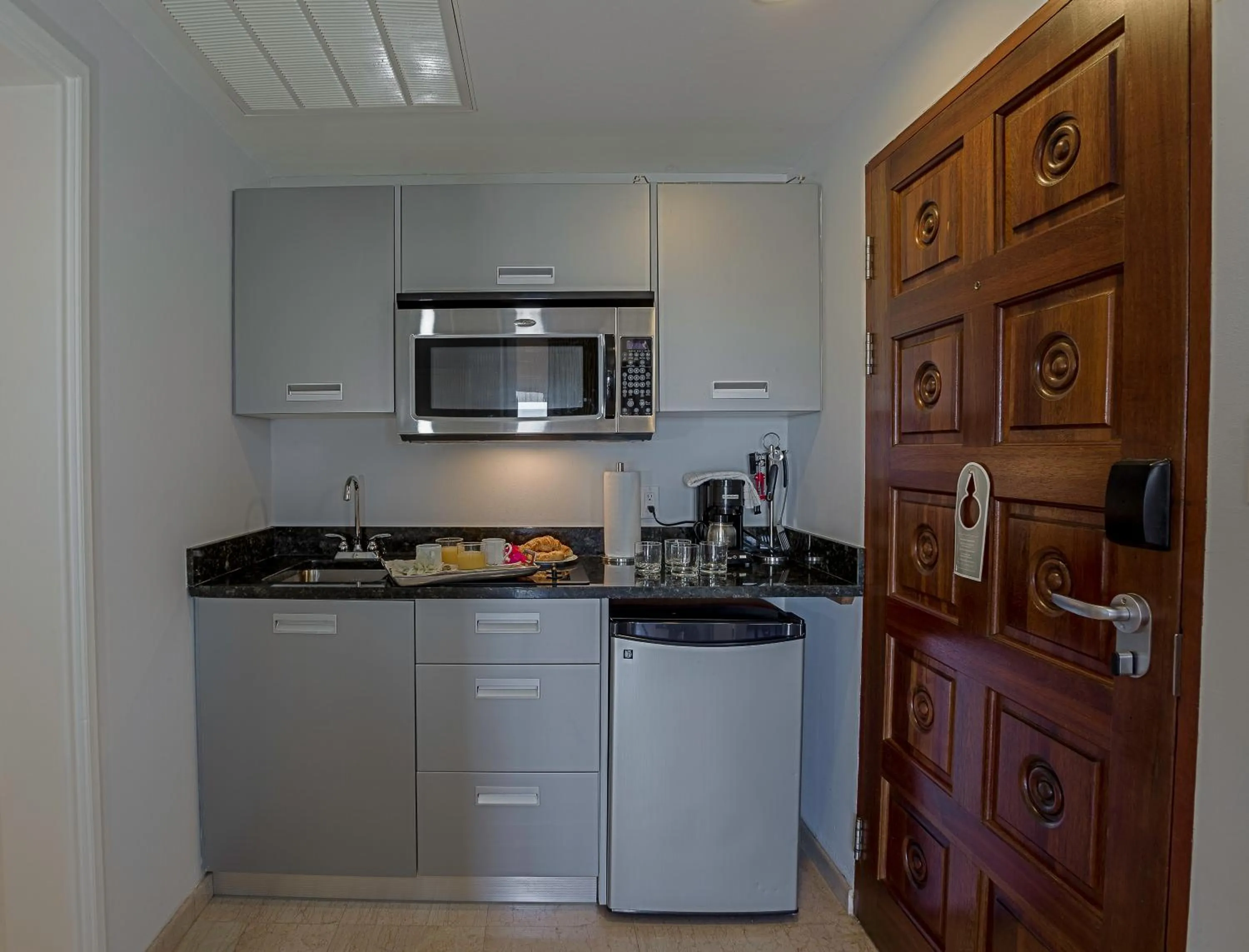 Kitchen or kitchenette in Princess Heights Luxury Condo Hotel