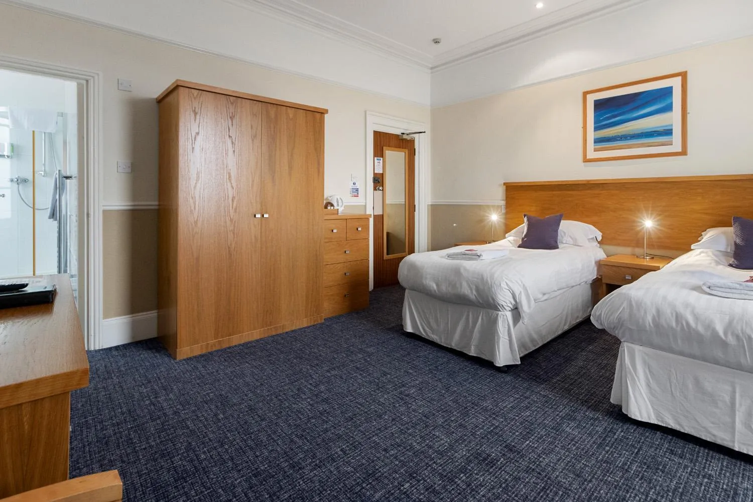 Bed in Babbacombe Royal Hotel and Carvery