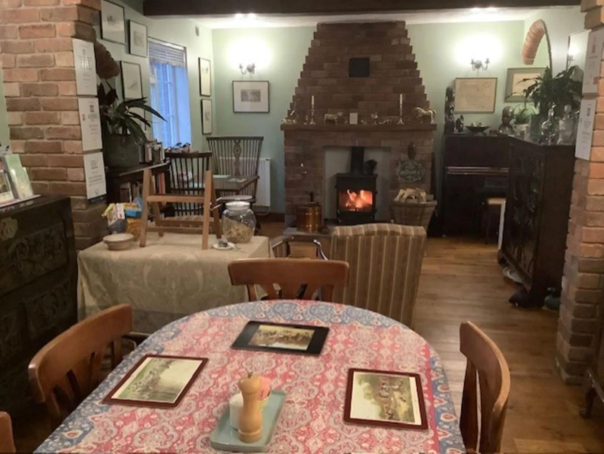 Dining area in The Old Posthouse B&B