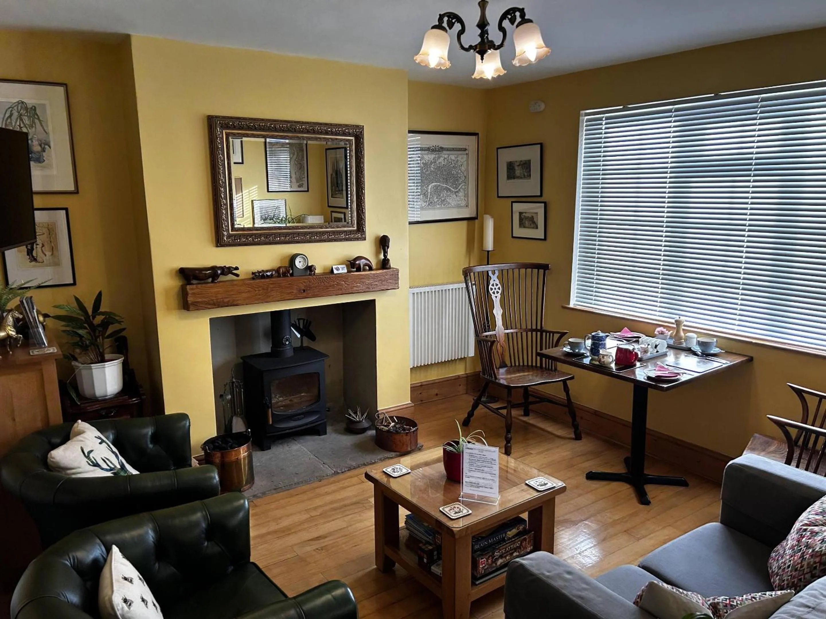 Dining area in The Old Posthouse B&B
