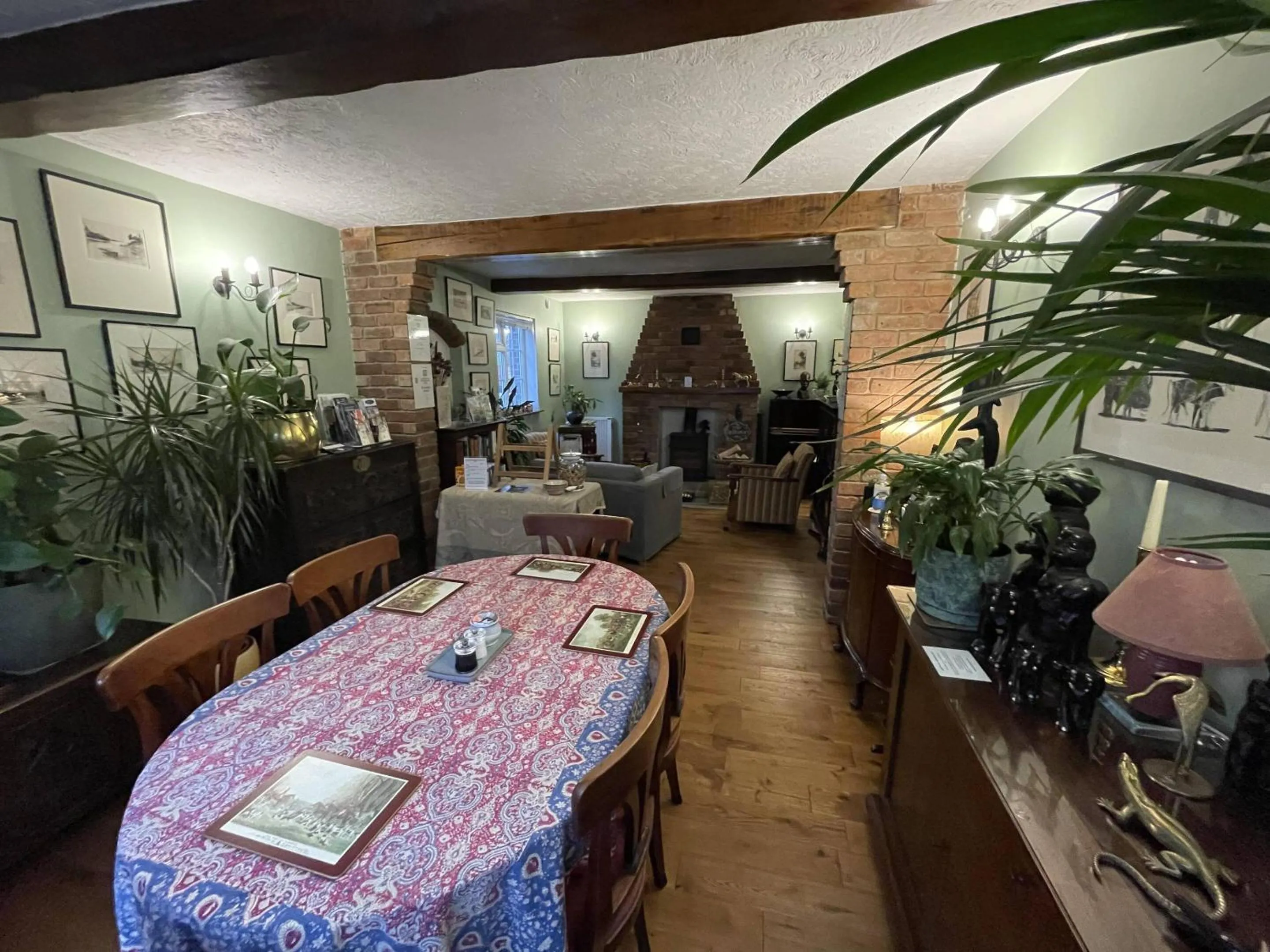 Dining area in The Old Posthouse B&B