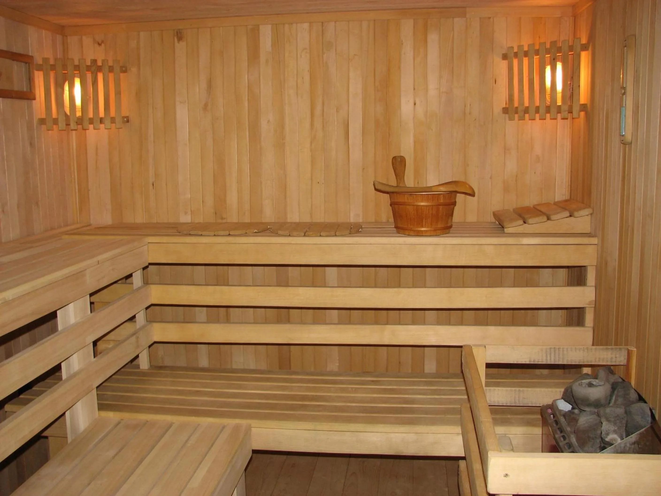 Sauna in Słoneczny Dom pokoje i apartament na wynajem