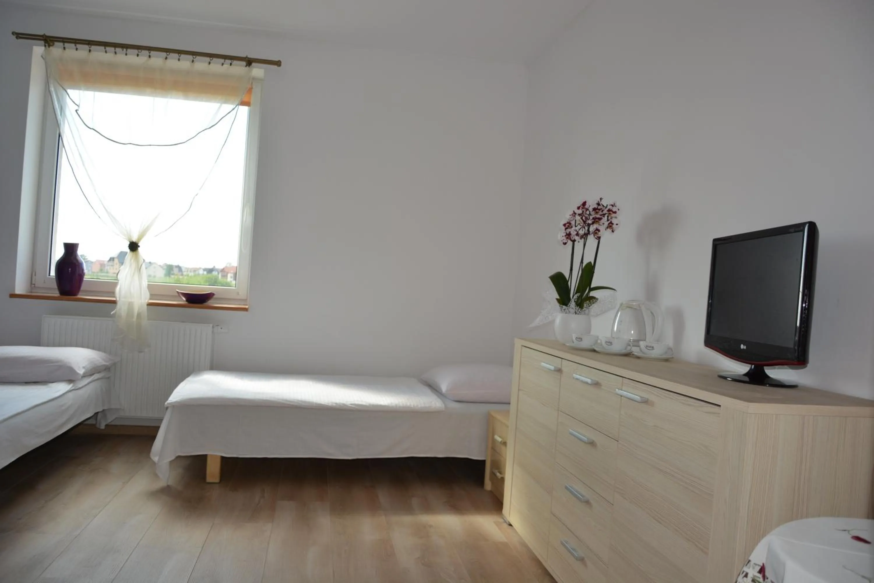 Bed in Słoneczny Dom pokoje i apartament na wynajem