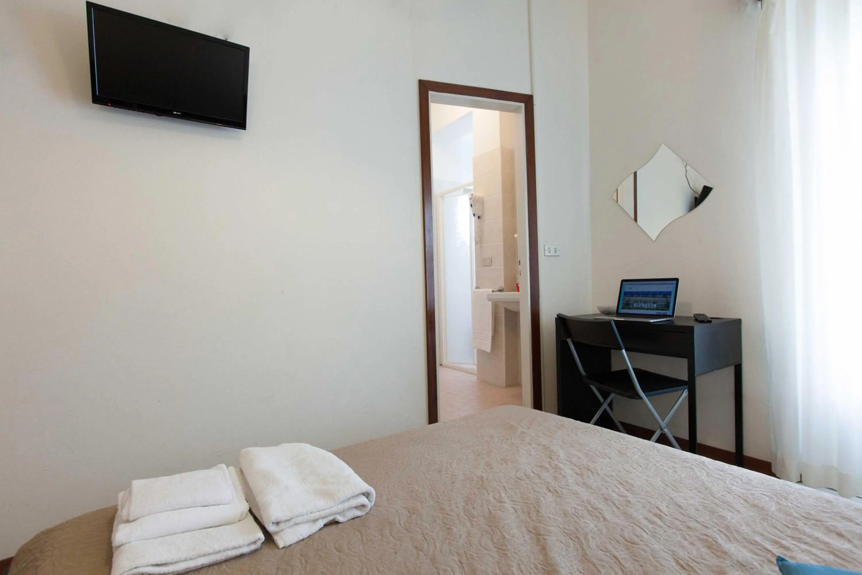 Bed in Hotel Graziana