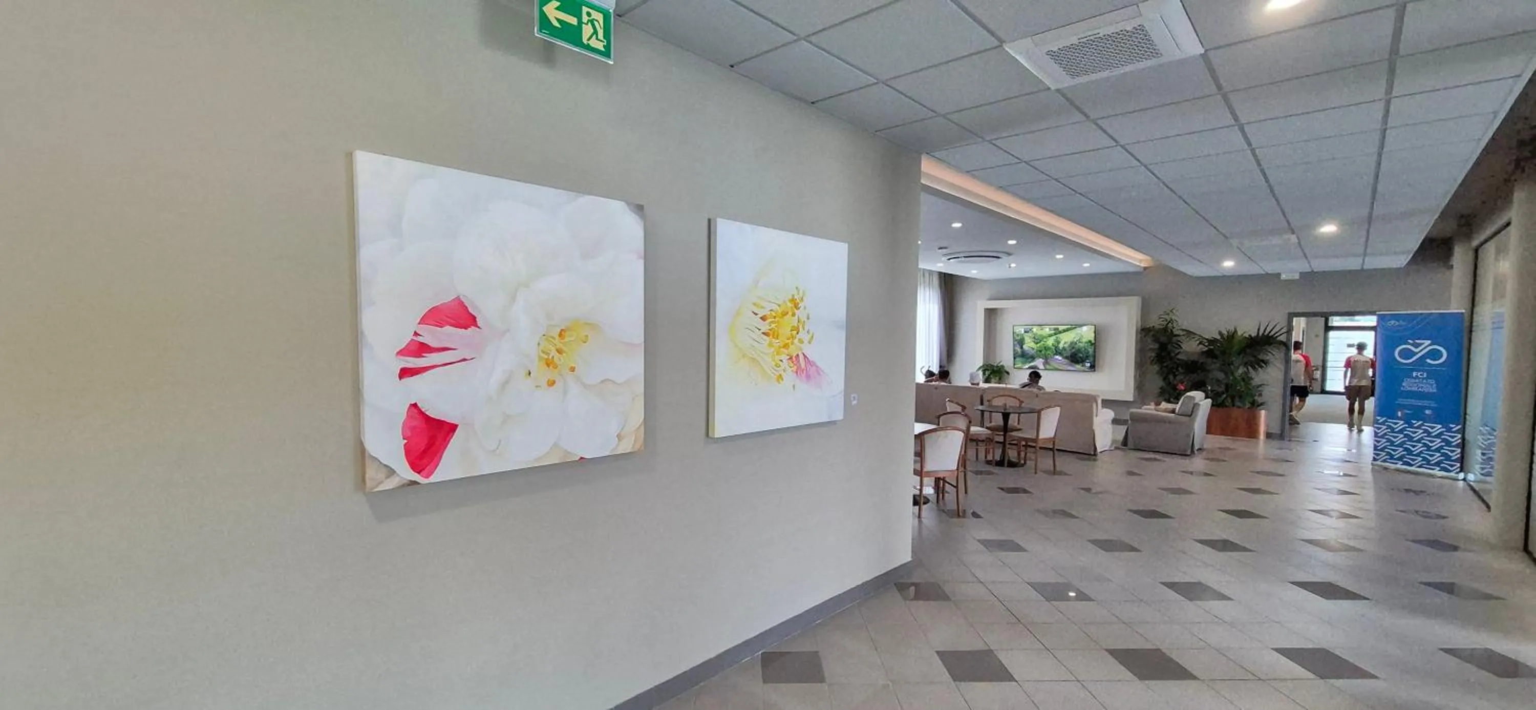 Communal lounge/ TV room in Hotel Le Cerbaie