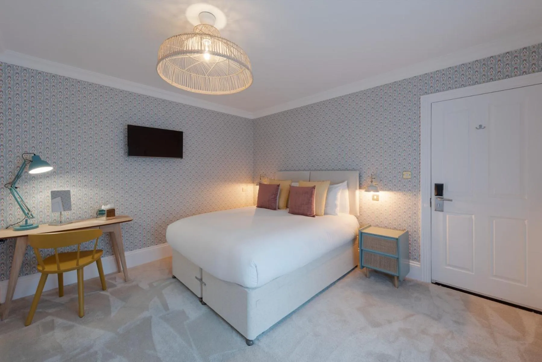 Bed in The Clarence Boutique Rooms