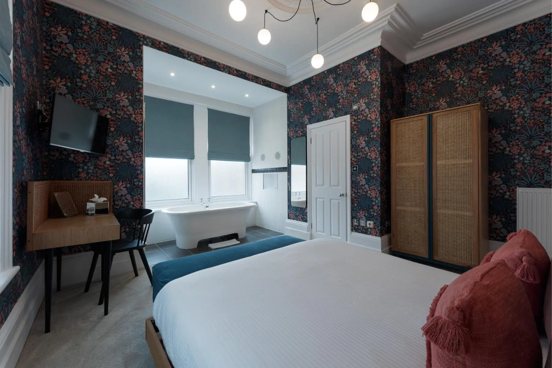 Bed in The Clarence Boutique Rooms