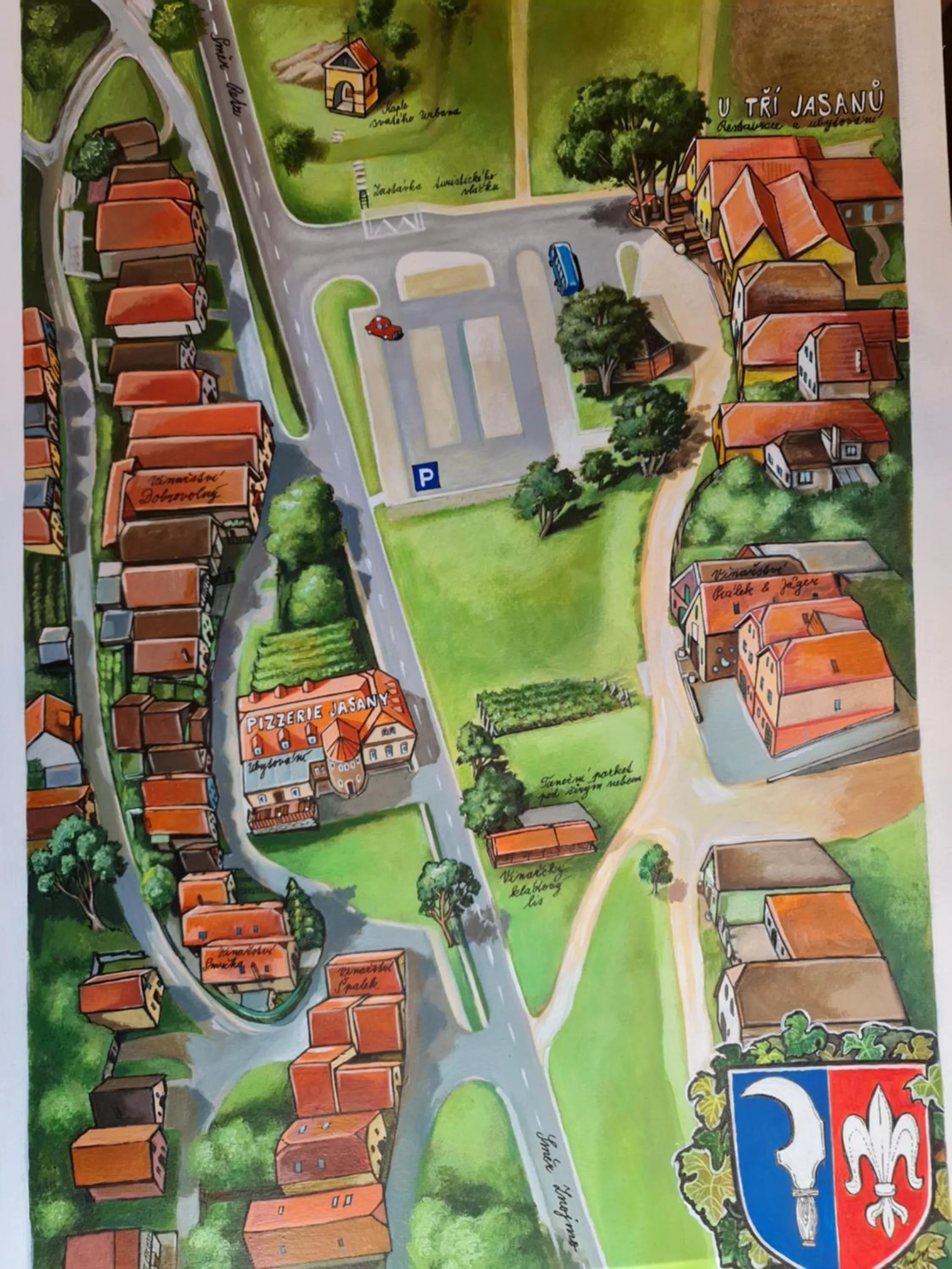 Neighbourhood in Hotel & Restaurace Pizzerie Jasany