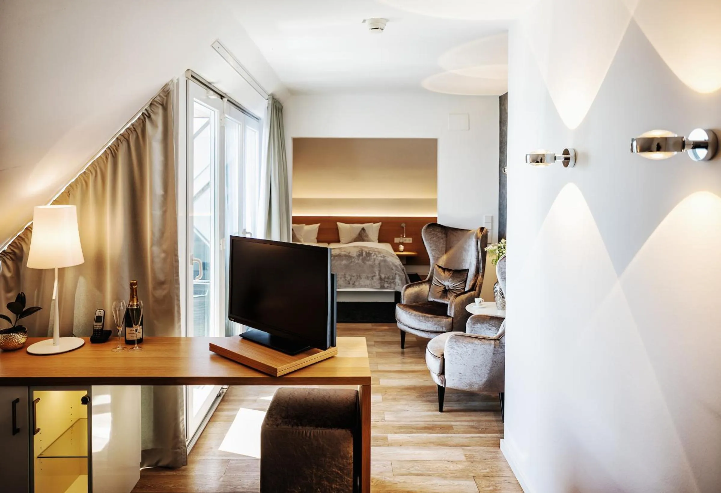 TV and multimedia in Seevital Hotel & SPA - Ihr 4 Sterne Superior Hideaway direkt am See